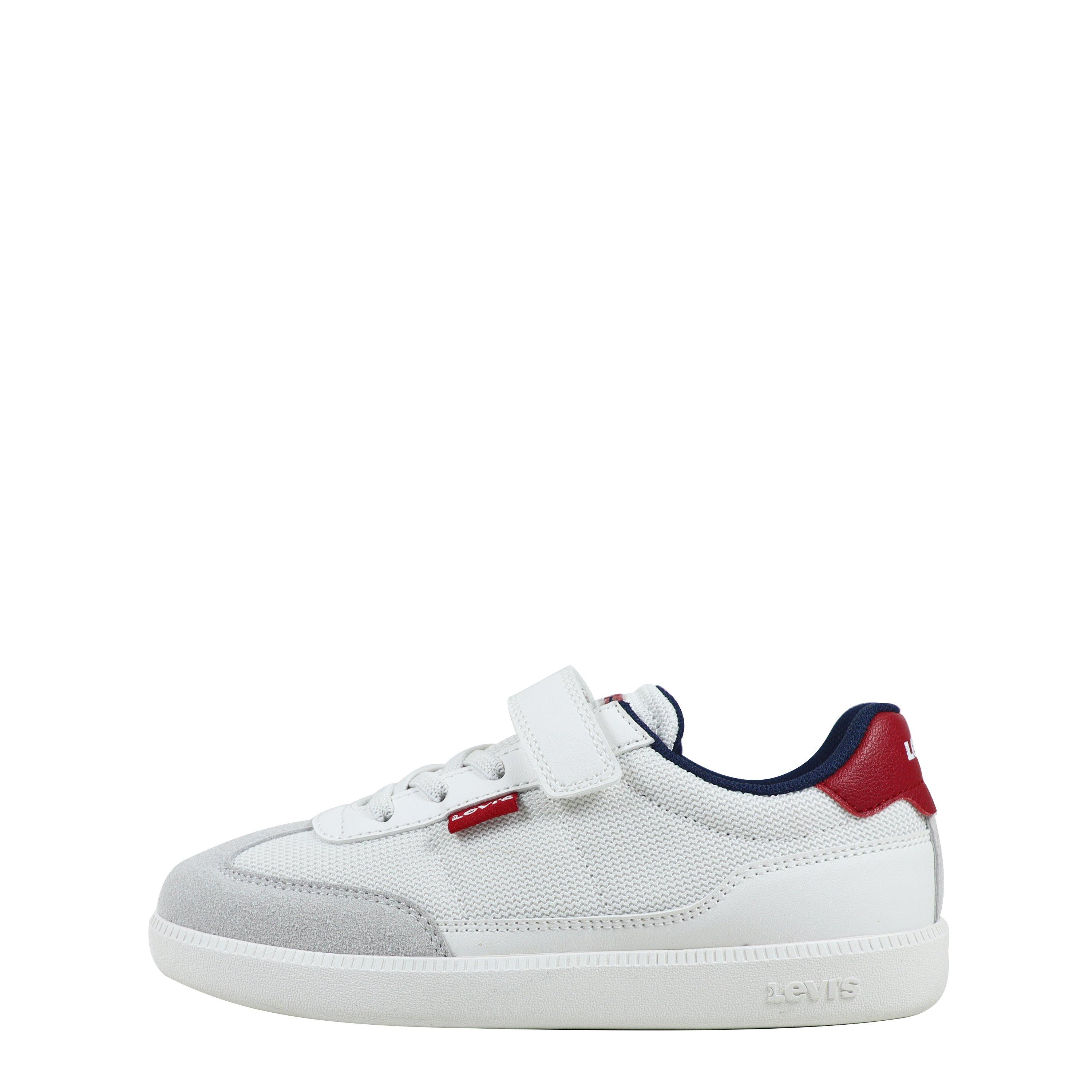 Wht/Red 3445 - Levis - Unisex Kids' Low-Top Trainers - 2