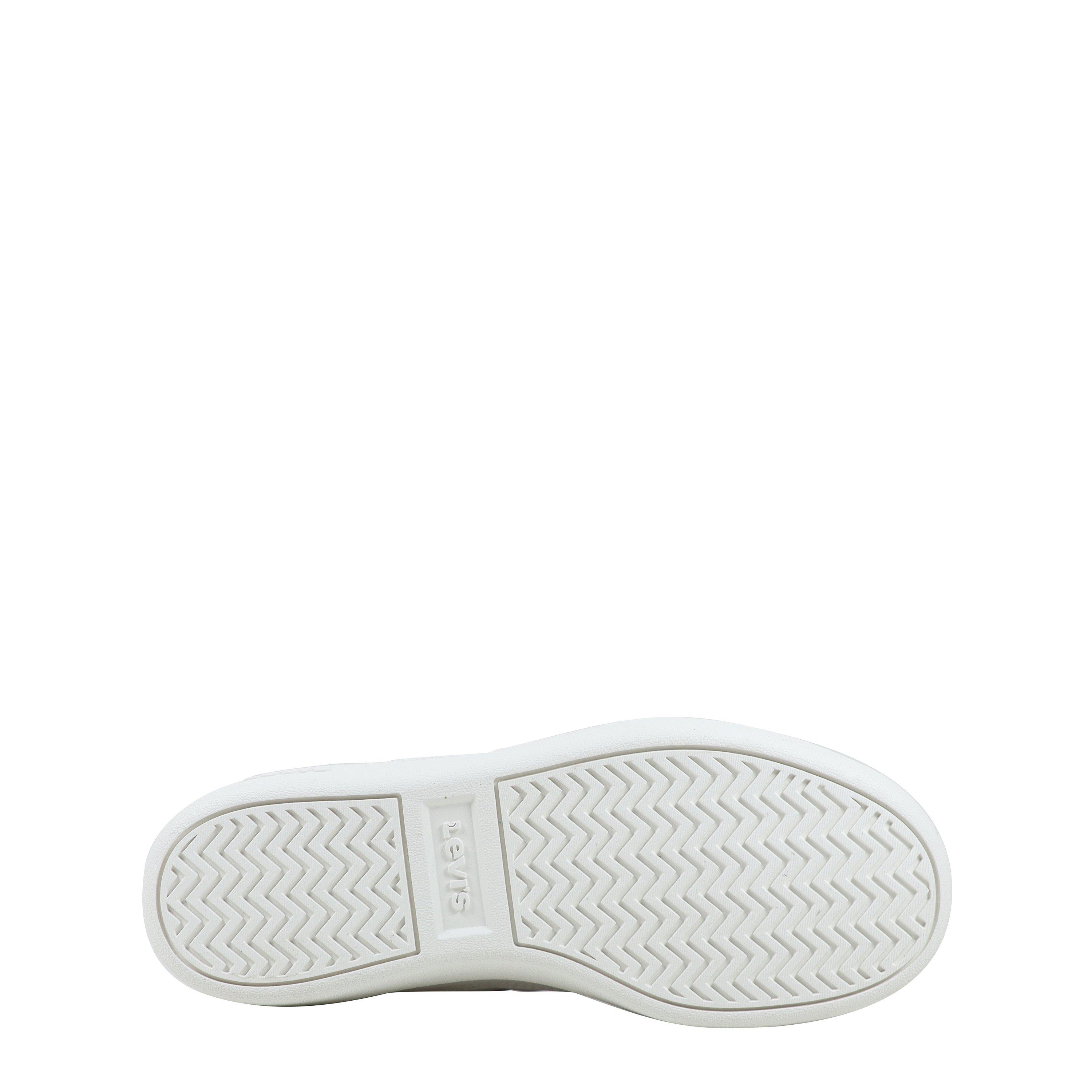 Wht/Red 3445 - Levis - Unisex Kids' Low-Top Trainers - 6