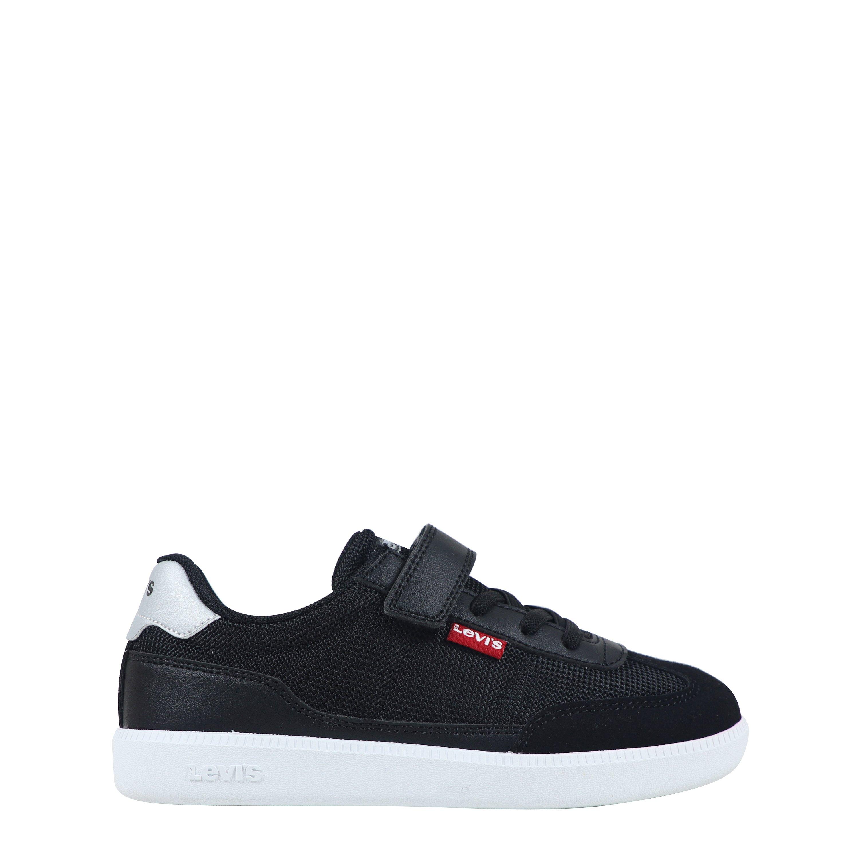 Levis  Kids ' Low-Top Trainers - Blk/Silv 0096 - C12.5(31)