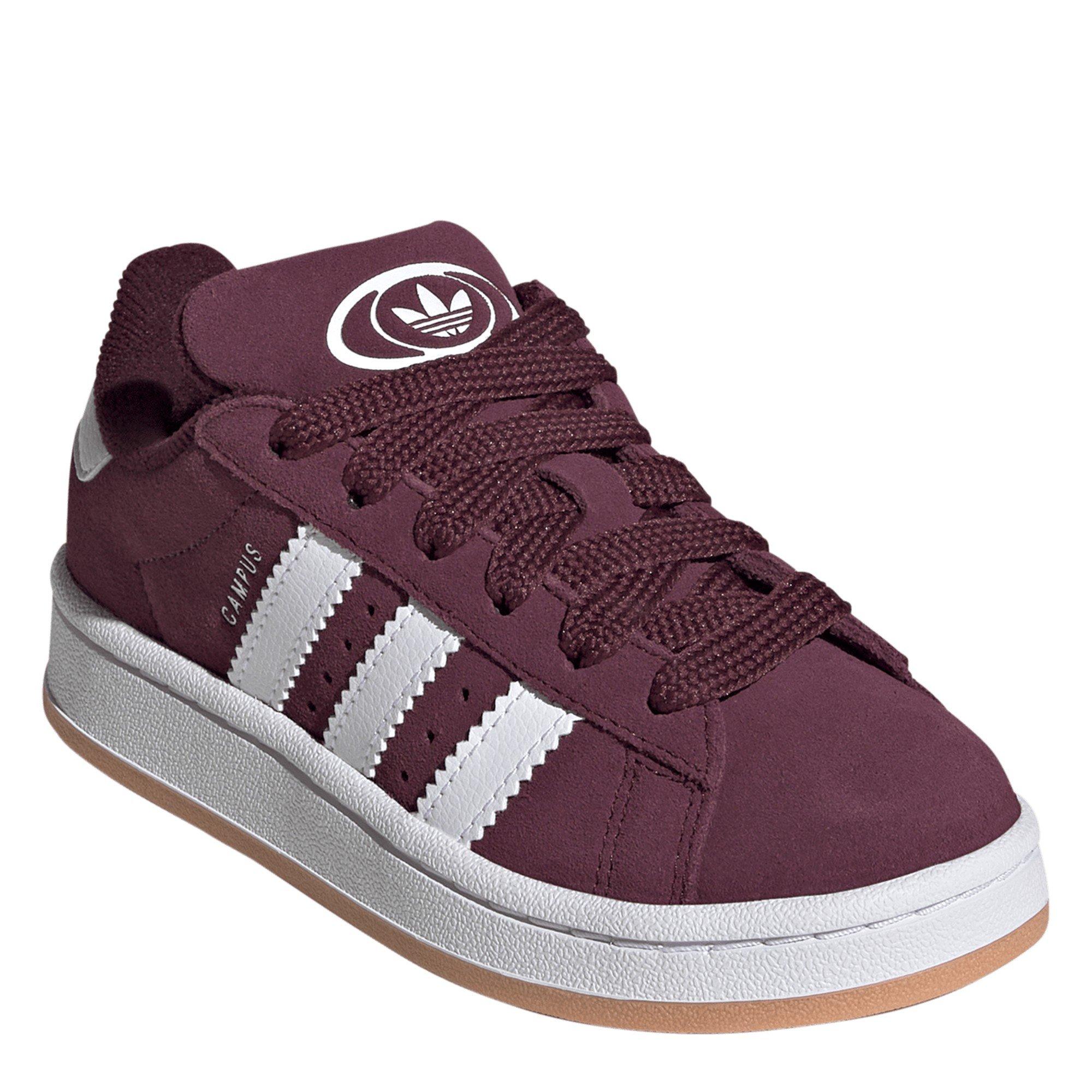 Maroon/White - adidas Originals - Campus 00s Shoes Childrens - 3
