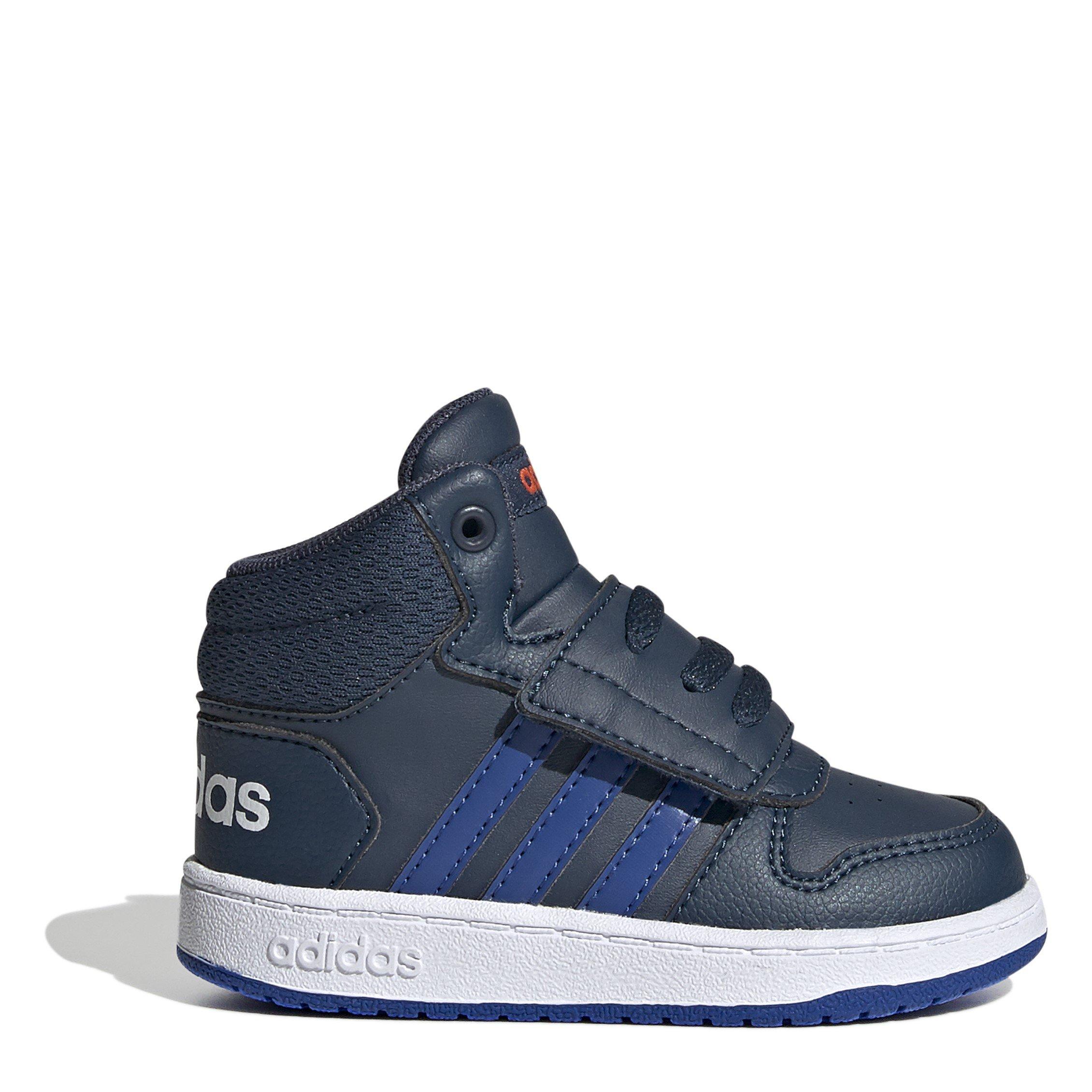 Navy/Blue - adidas - Hoops 2.0 Infant Boys Trainers - 1