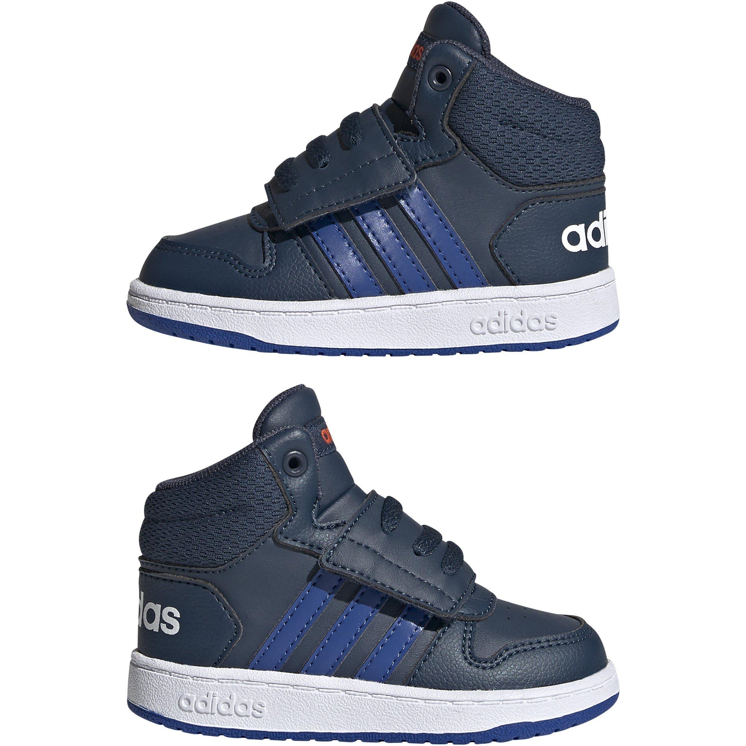 Navy/Blue - adidas - Hoops 2.0 Infant Boys Trainers - 9