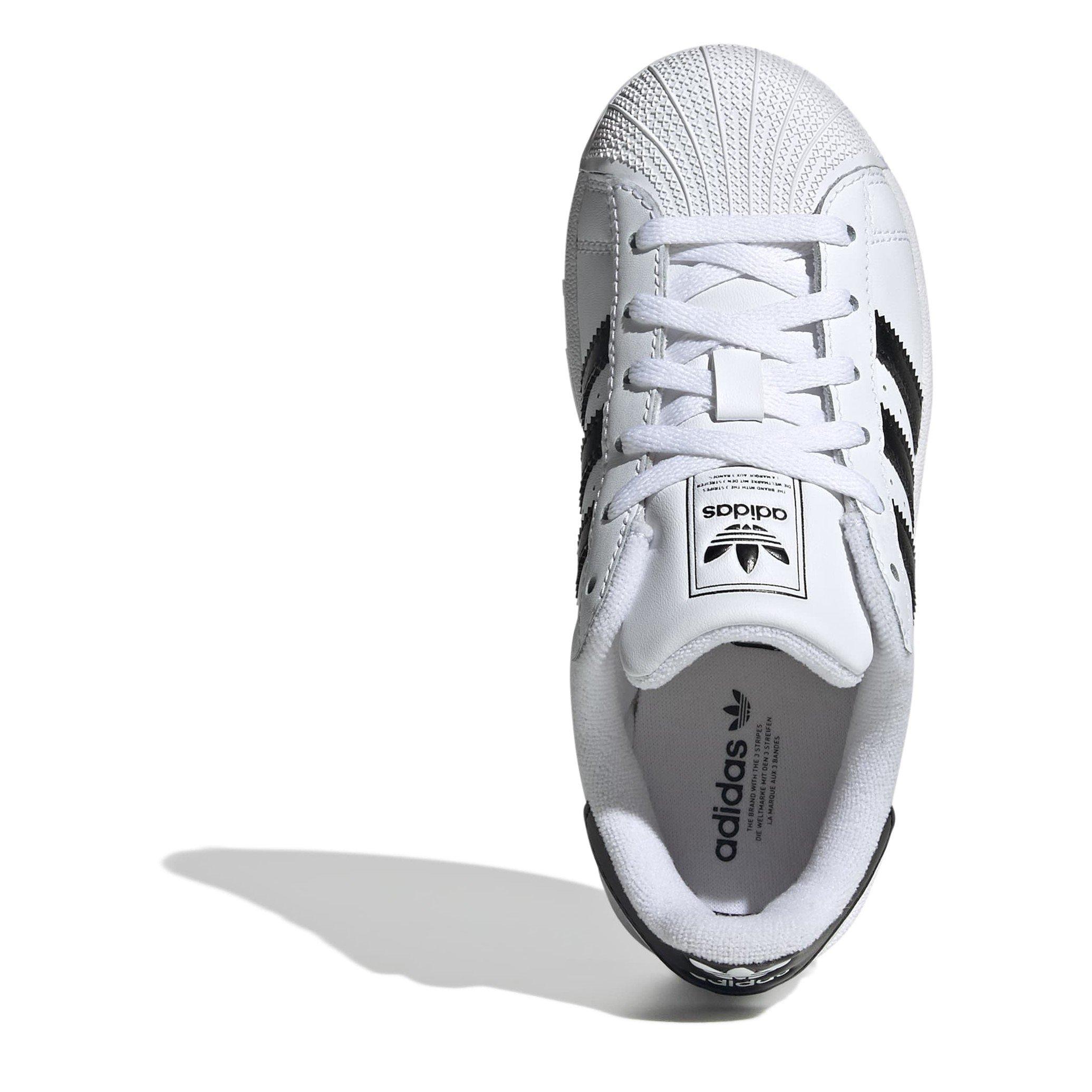 White/Black - adidas Originals - Superstar II Shoes Childrens - 5