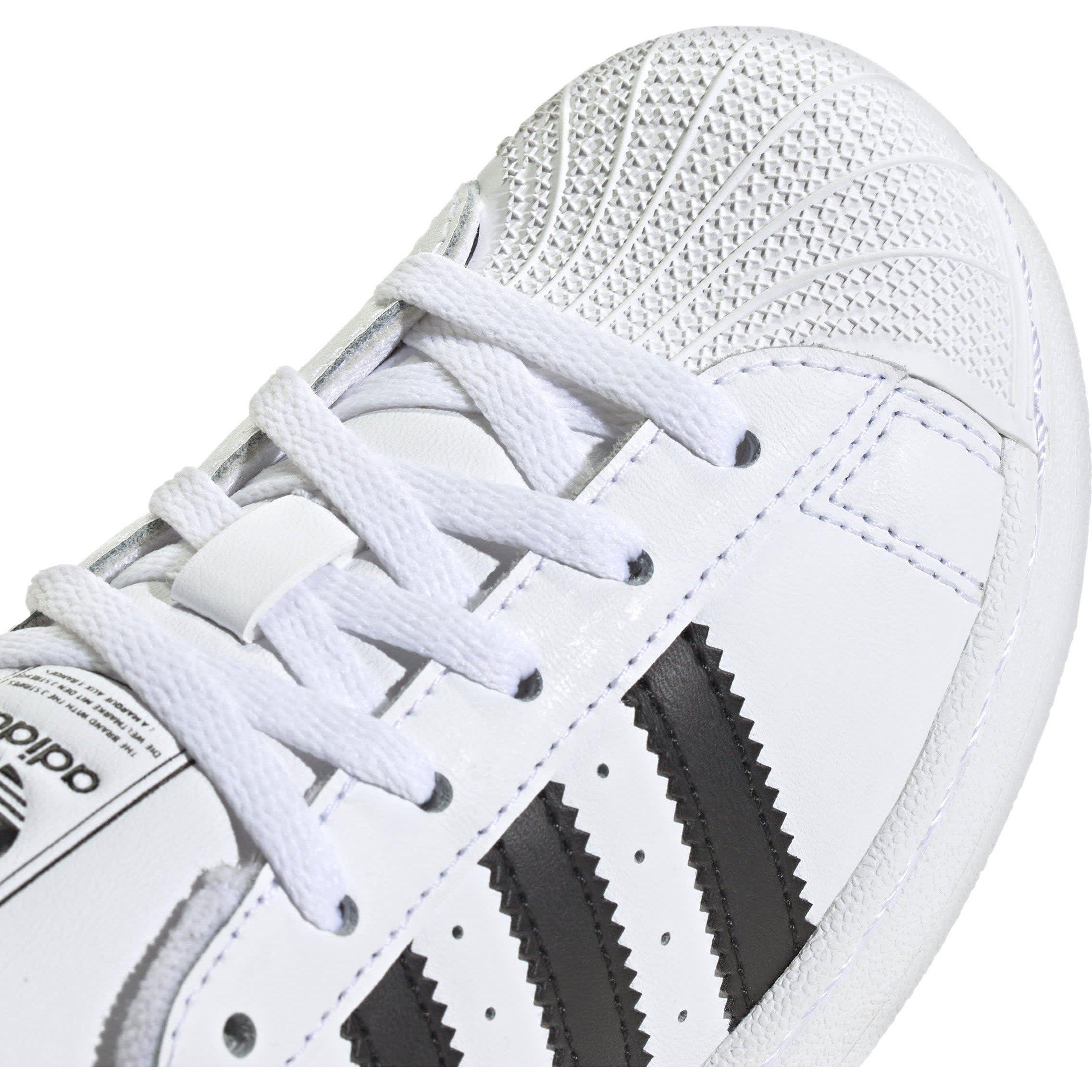 White/Black - adidas Originals - Superstar II Shoes Childrens - 7