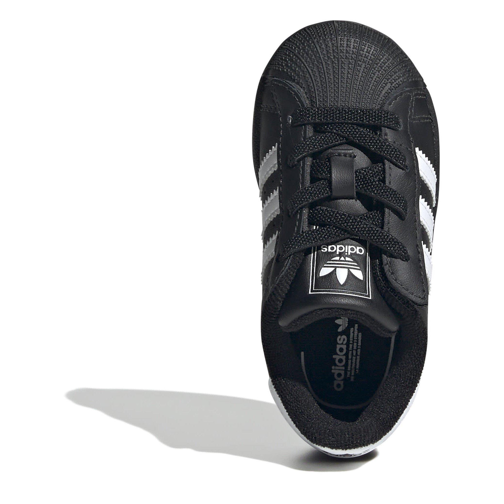 Black/White - adidas Originals - Unisex Kids Low-Top Trainers - 5