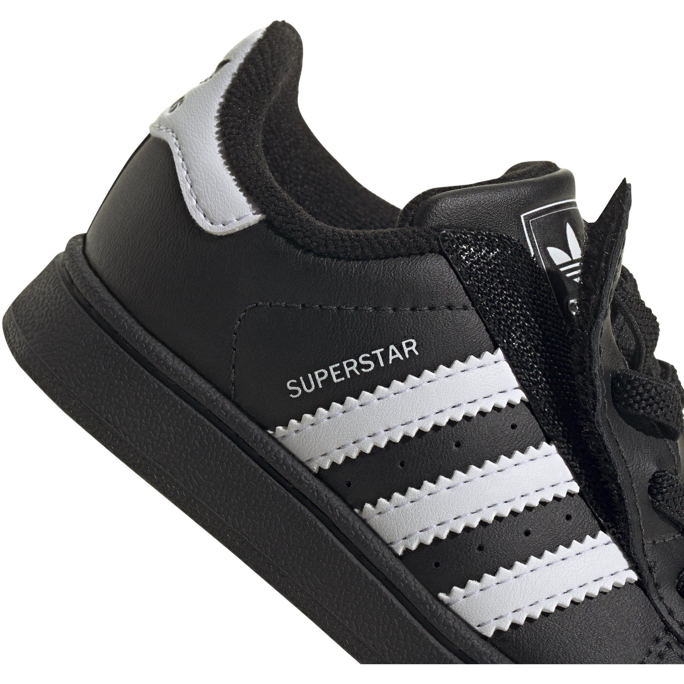 Black/White - adidas Originals - Unisex Kids Low-Top Trainers - 8