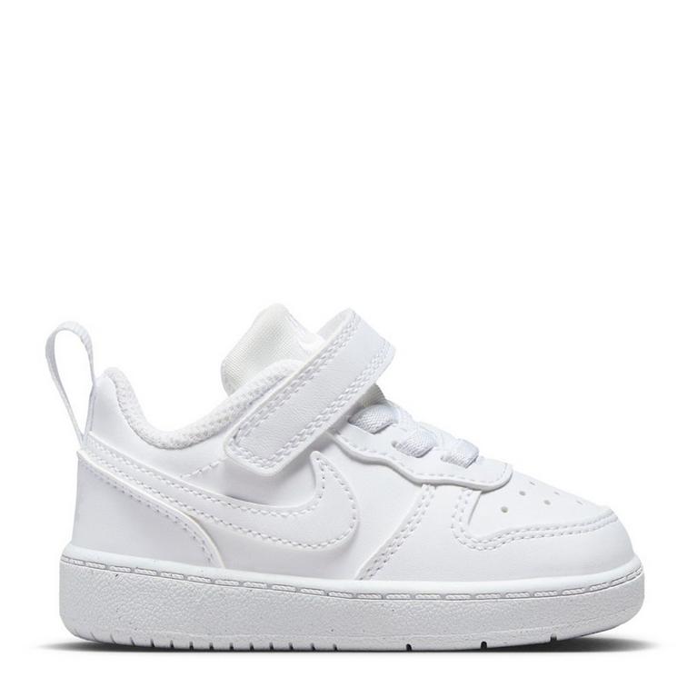 Weiß/Weiß - Nike - Court Borough Low 2 Baby/Toddler Shoe - 1