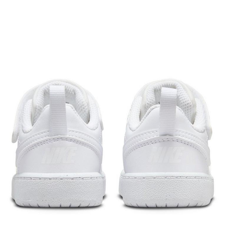 Weiß/Weiß - Nike - Court Borough Low 2 Baby/Toddler Shoe - 4
