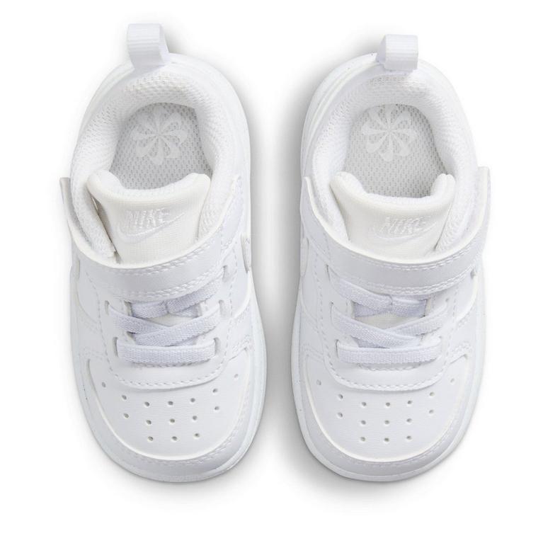 Weiß/Weiß - Nike - Court Borough Low 2 Baby/Toddler Shoe - 5