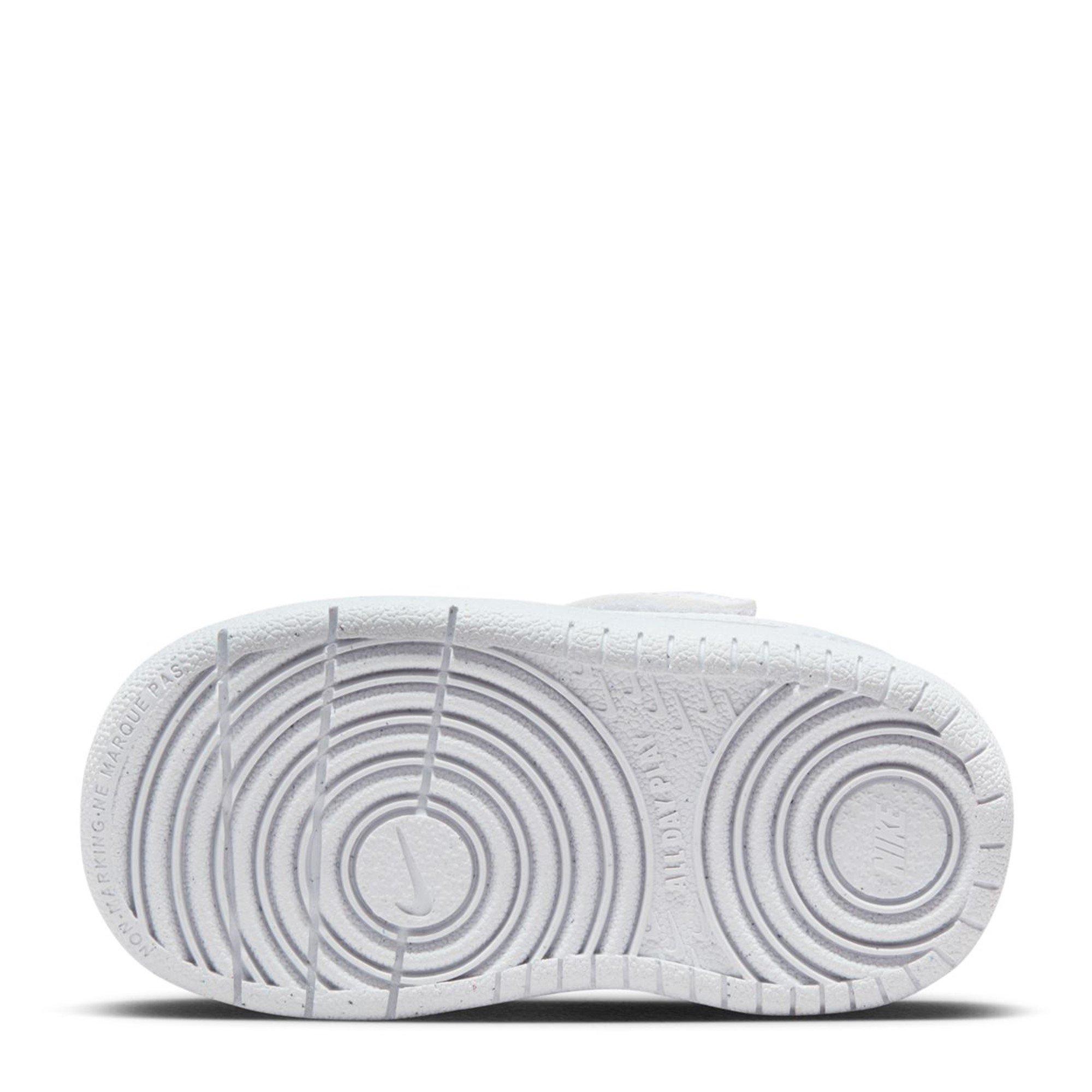 Bianco/Bianco - Nike - Court Borough Low 2 Baby/Toddler Shoe - 6