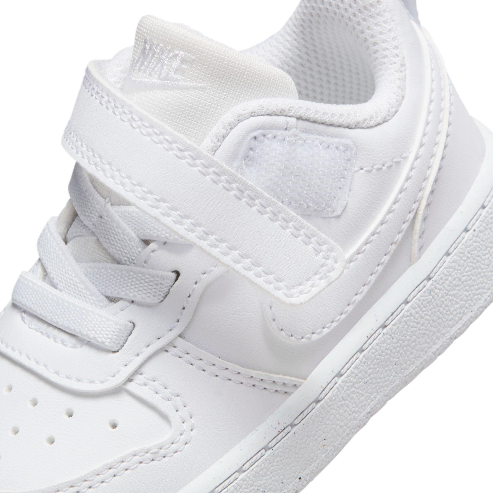 Bianco/Bianco - Nike - Court Borough Low 2 Baby/Toddler Shoe - 8
