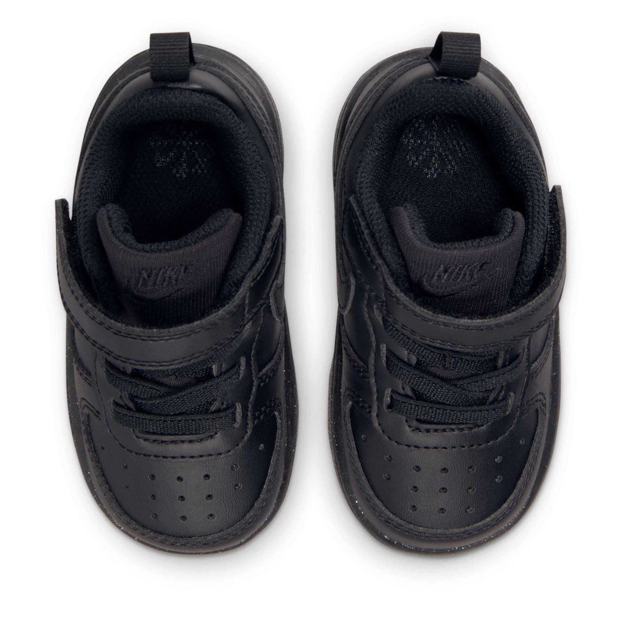 Black/Black - Nike - Court Borough Low 2 Baby/Toddler Shoe - 5