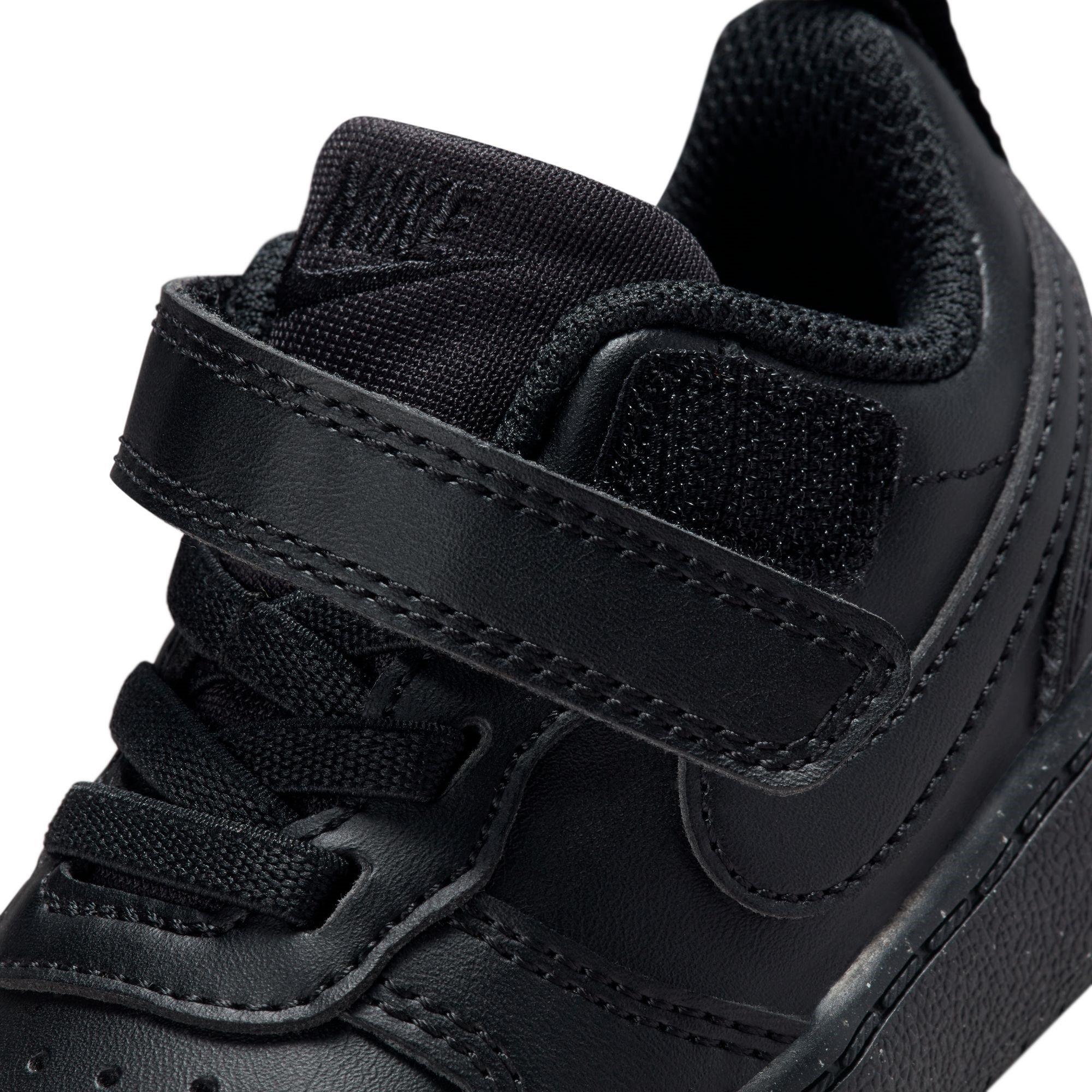 Black/Black - Nike - Court Borough Low 2 Baby/Toddler Shoe - 8