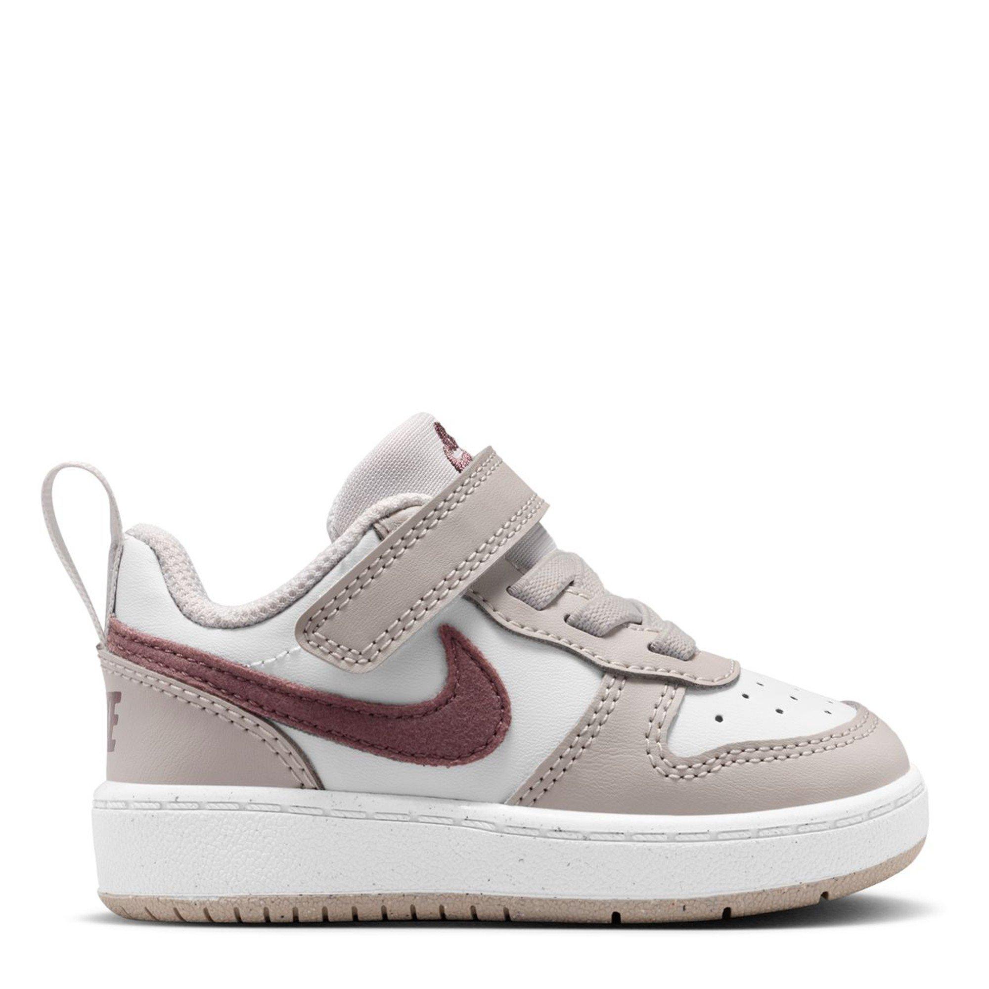 Nike  Court Borough Low 2 Baby/Toddler Shoe - Grey/Tattoo - C8 (25.5)