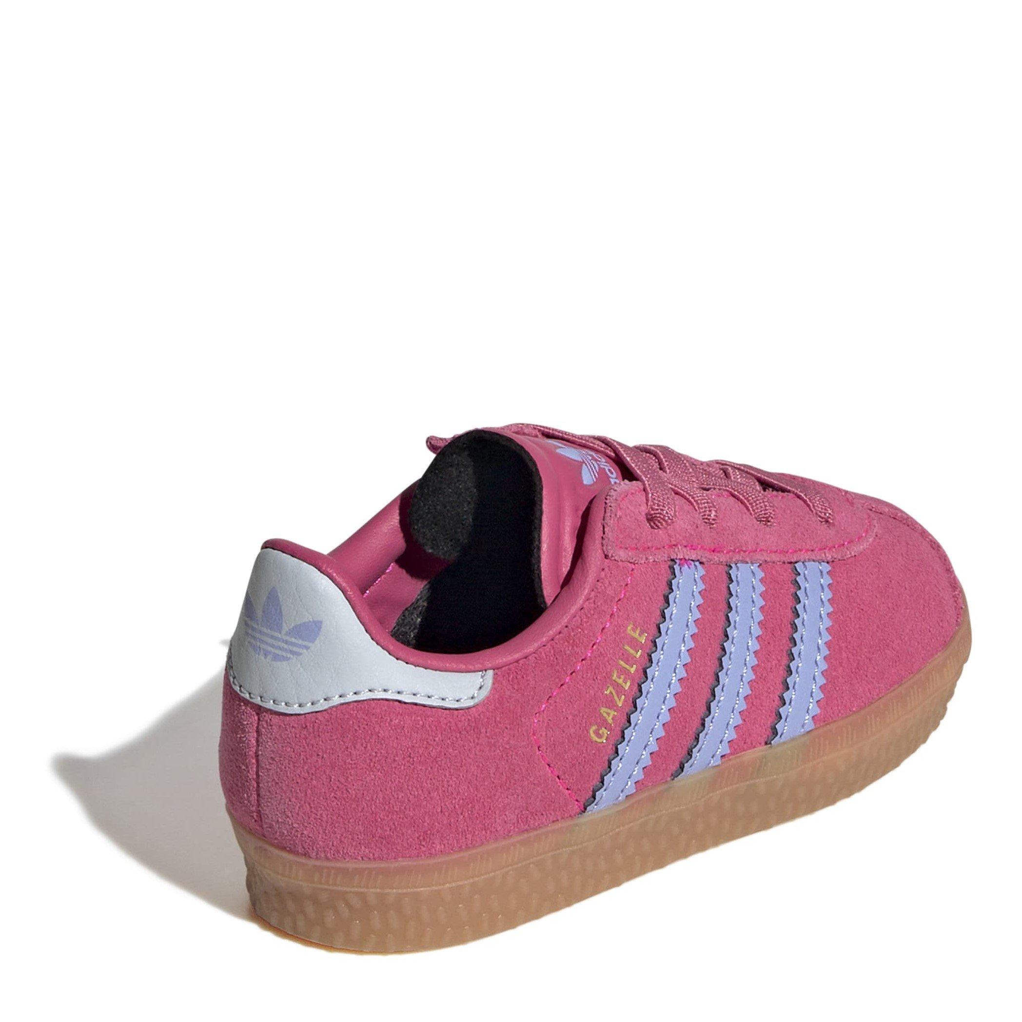 Pink/Blue Spark - adidas Originals - Gazelle Shoes Infants - 4