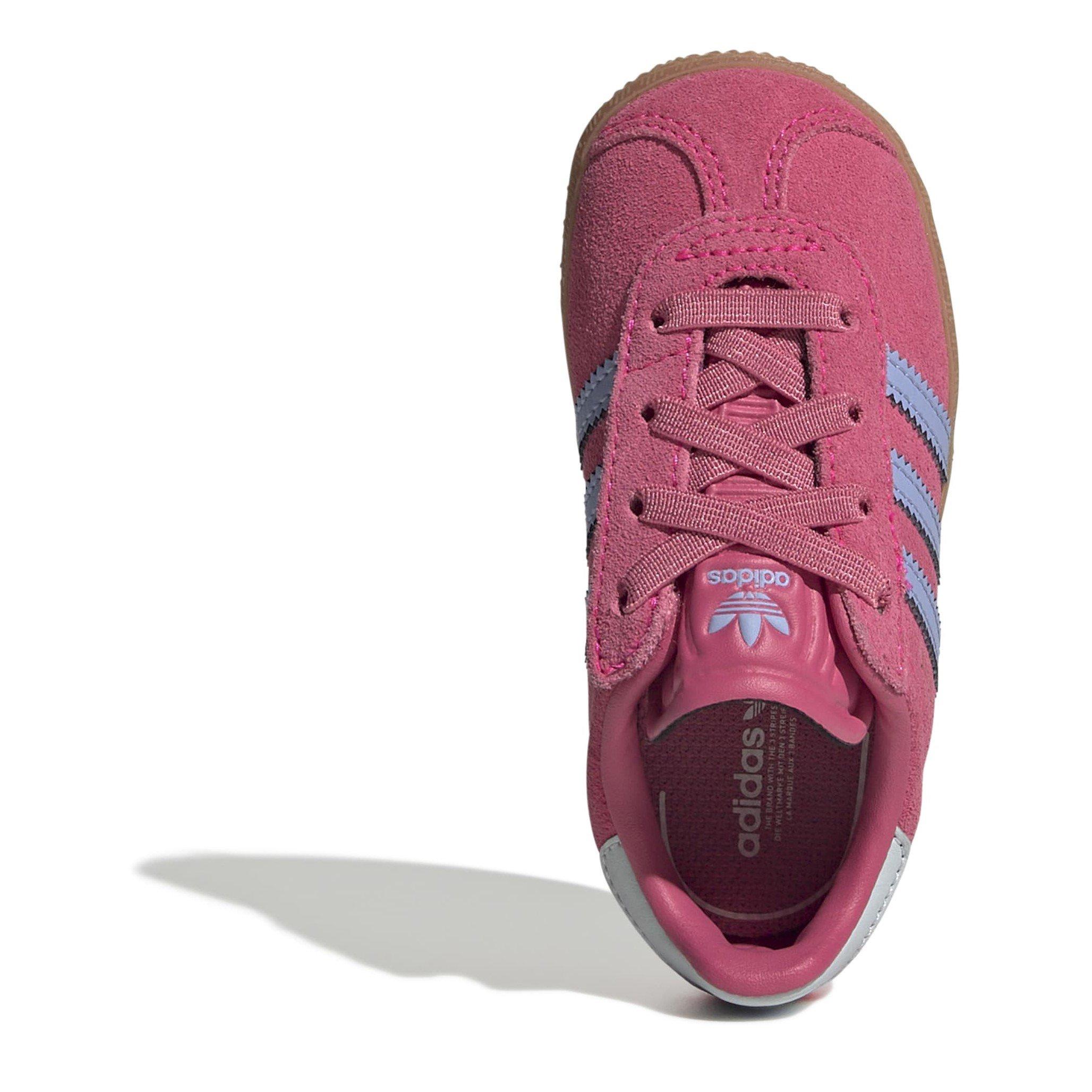 Pink/Blue Spark - adidas Originals - Gazelle Shoes Infants - 5