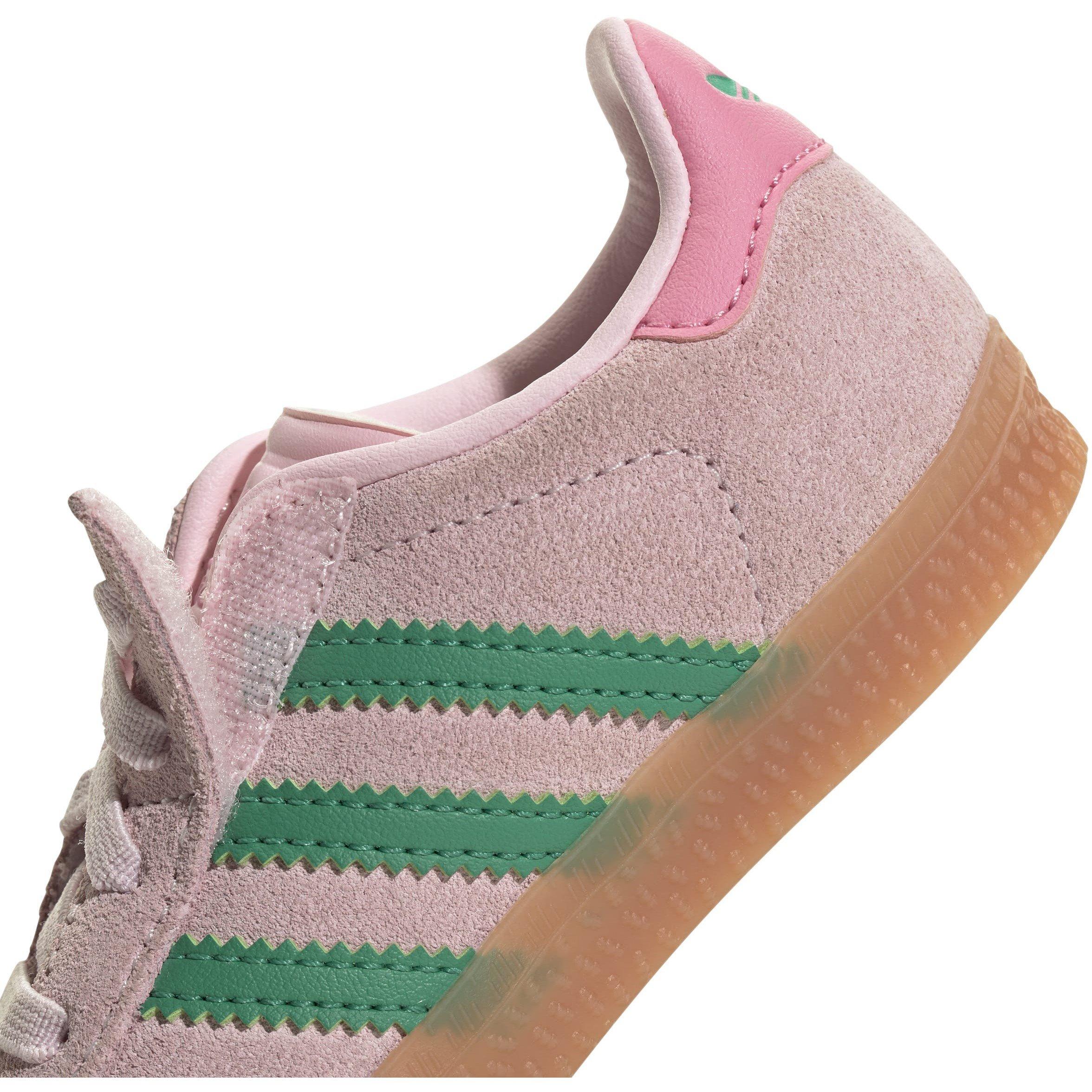 Pink/Court Grn - adidas Originals - Gazelle Shoes Infants - 9