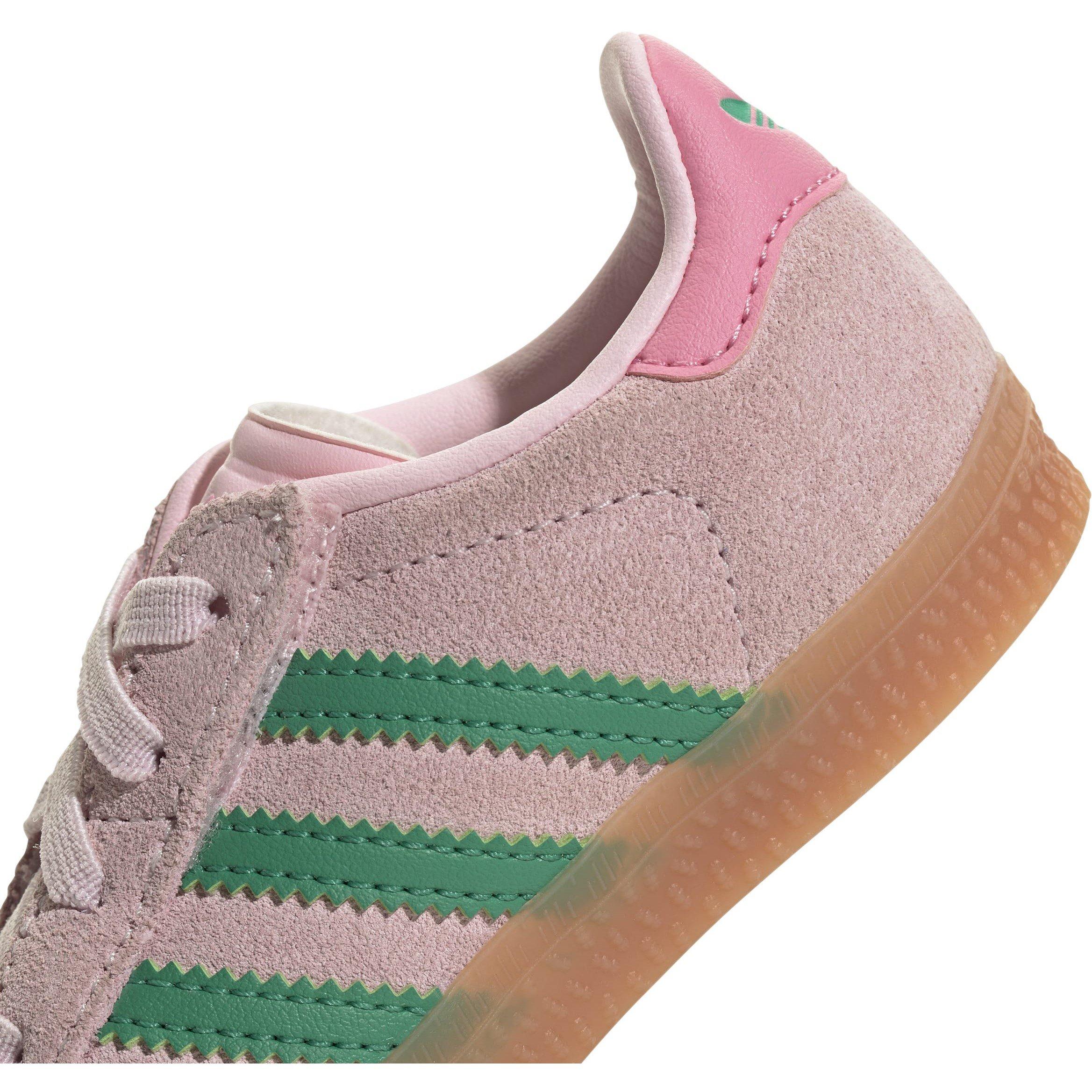 Pink/Court Grn - adidas Originals - Gazelle Shoes Infants - 10