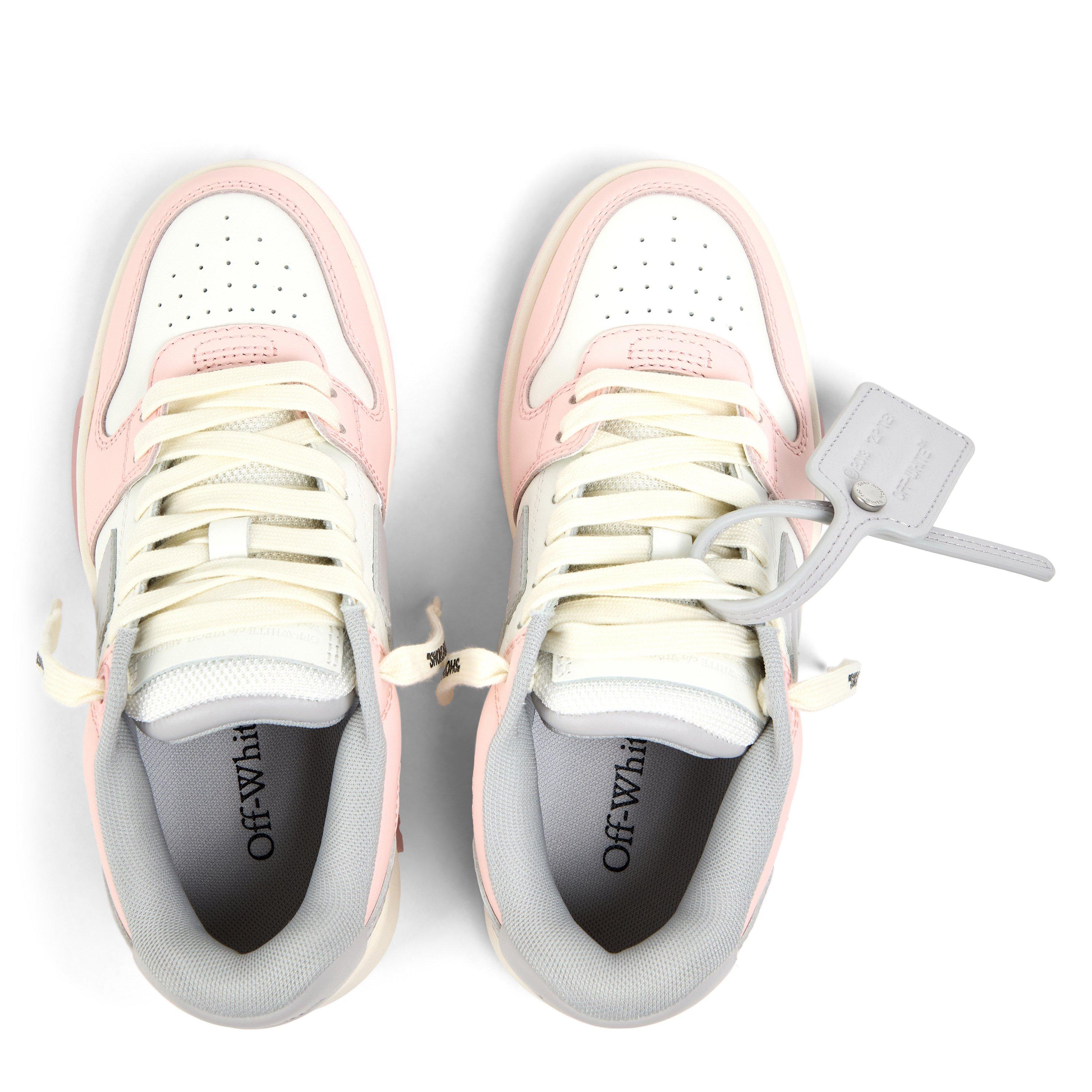 Pink/Light Grey - Off White - Kids' Low-Top Trainers - 4