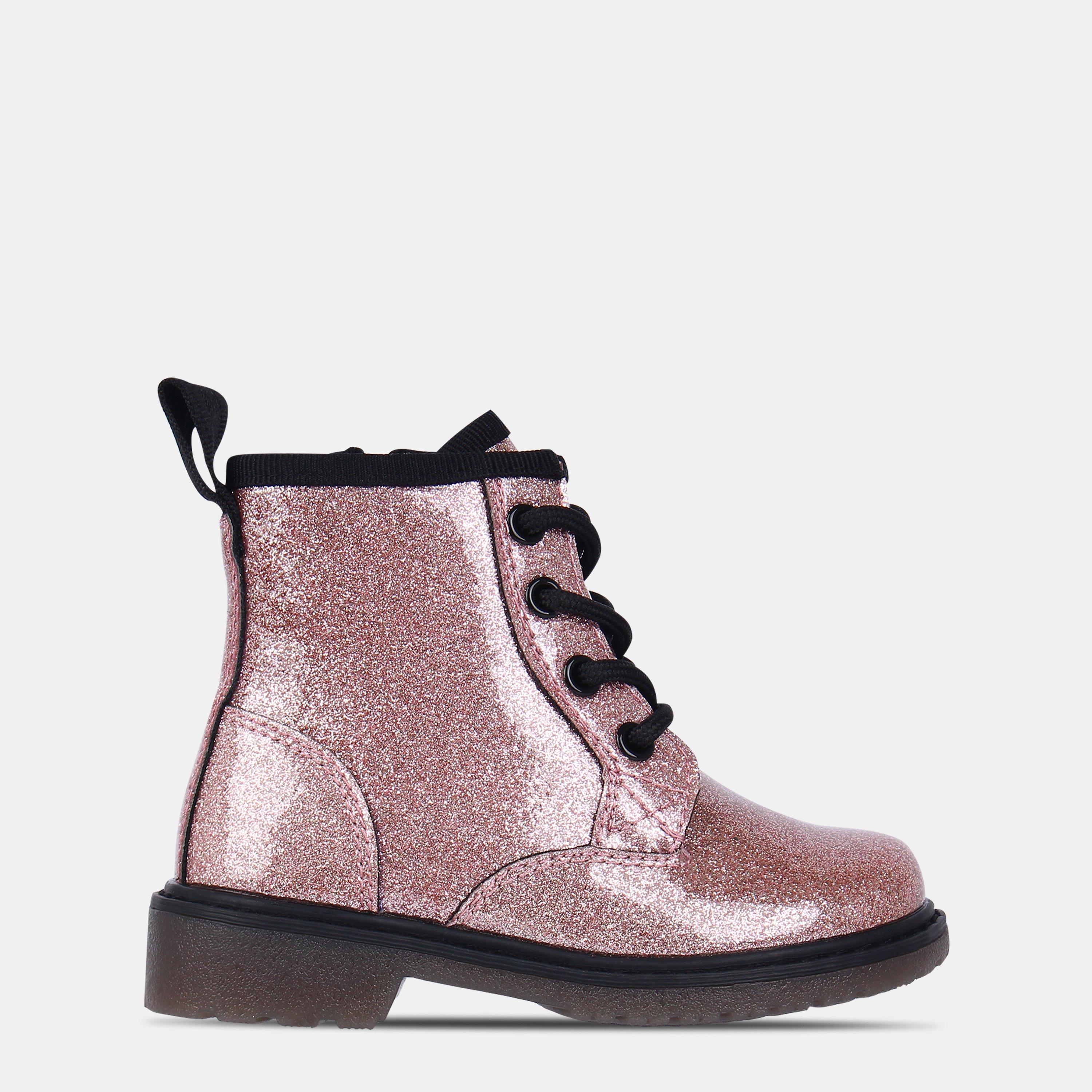 Miso  Brandi Boots Infants - Pink Glitter - C9 (27)