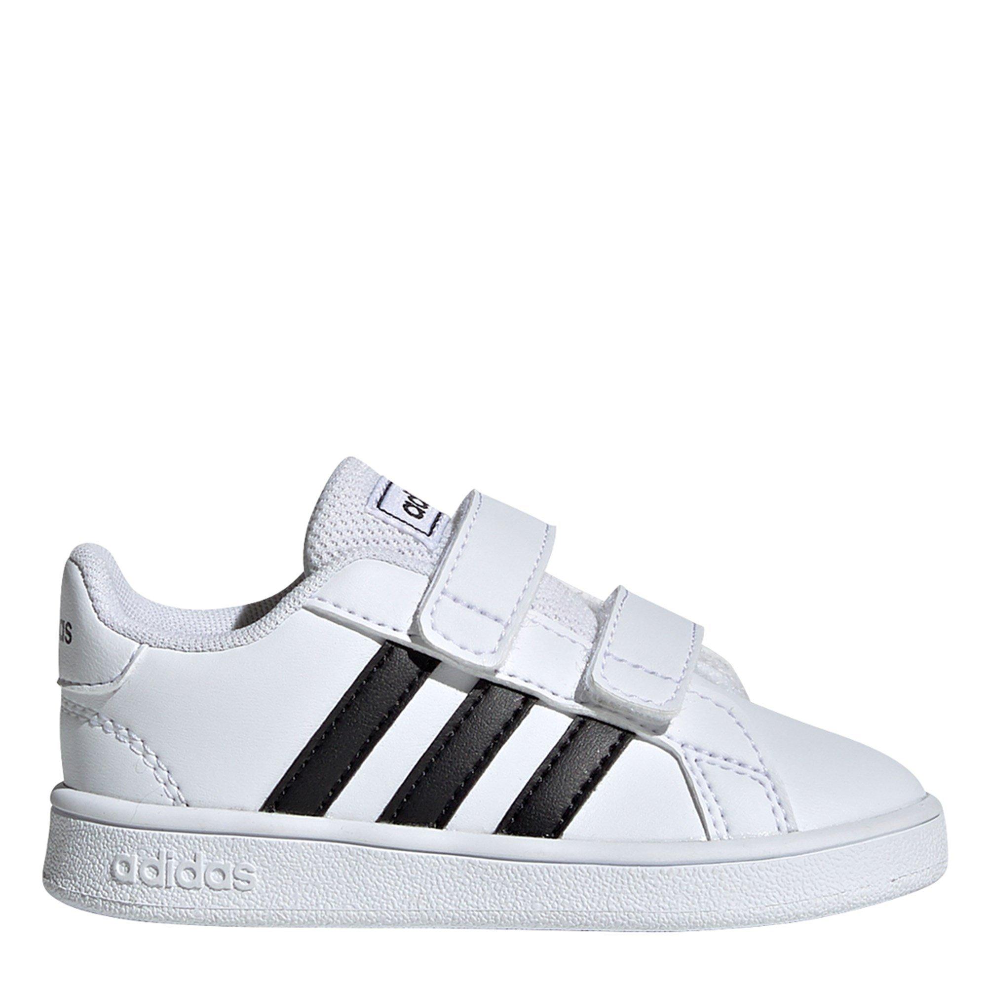 White/Black - adidas - Grand Court Trainers Infant Boys - 1