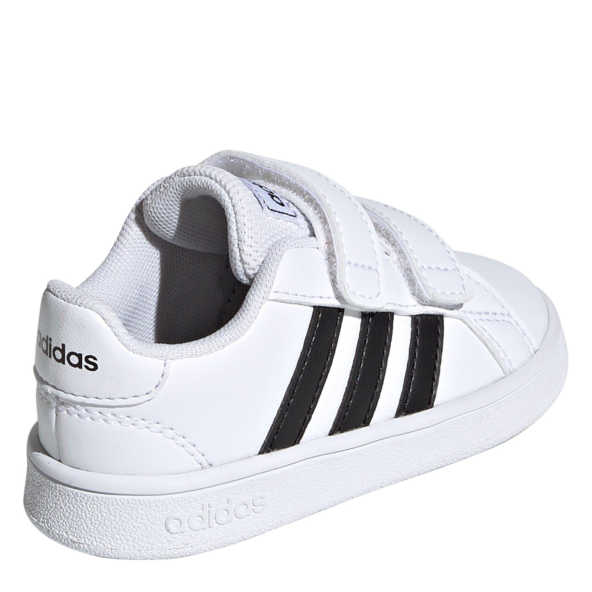 White/Black - adidas - Grand Court Trainers Infant Boys - 8