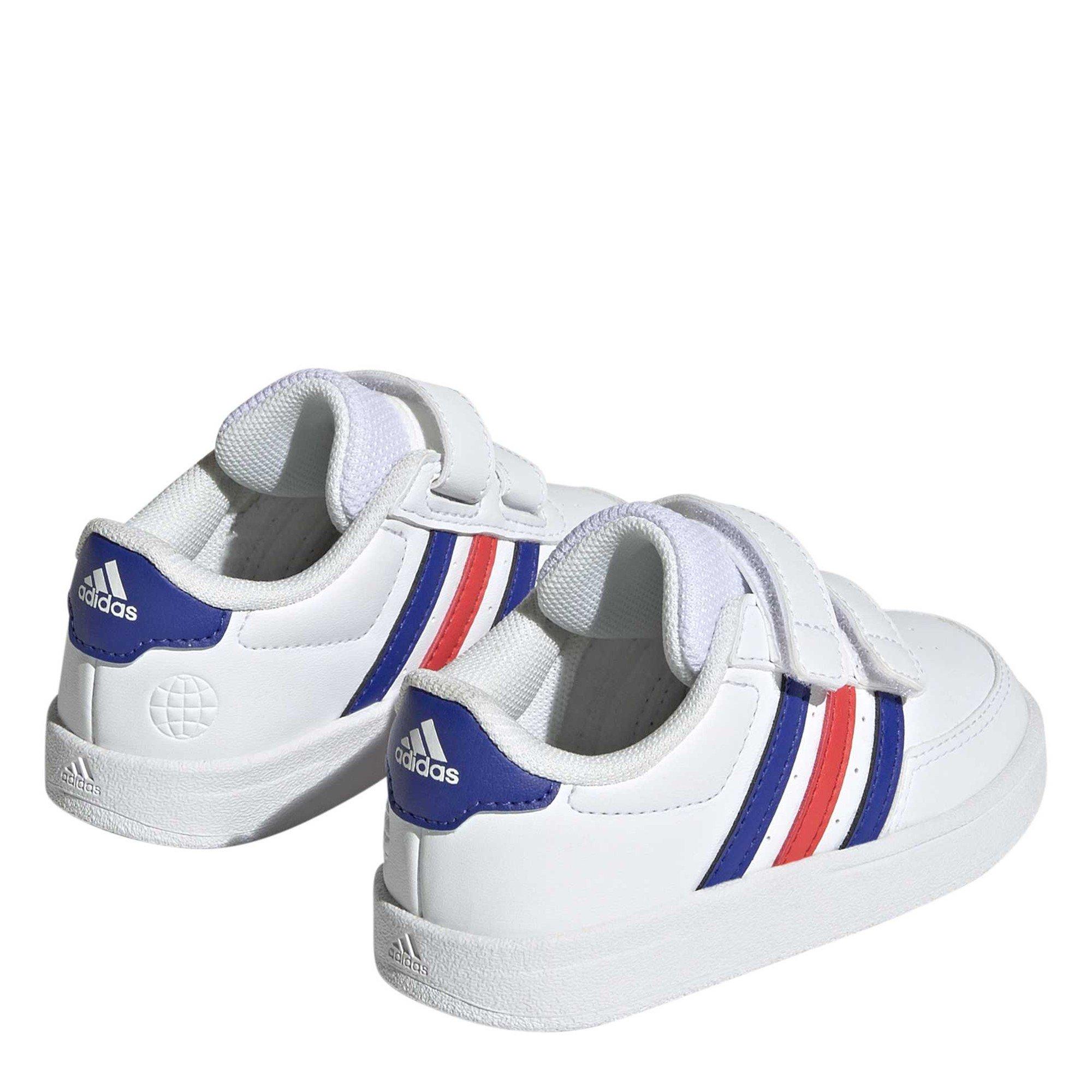 White/Blue/red - adidas - Adidas Infants Break In64 - 4