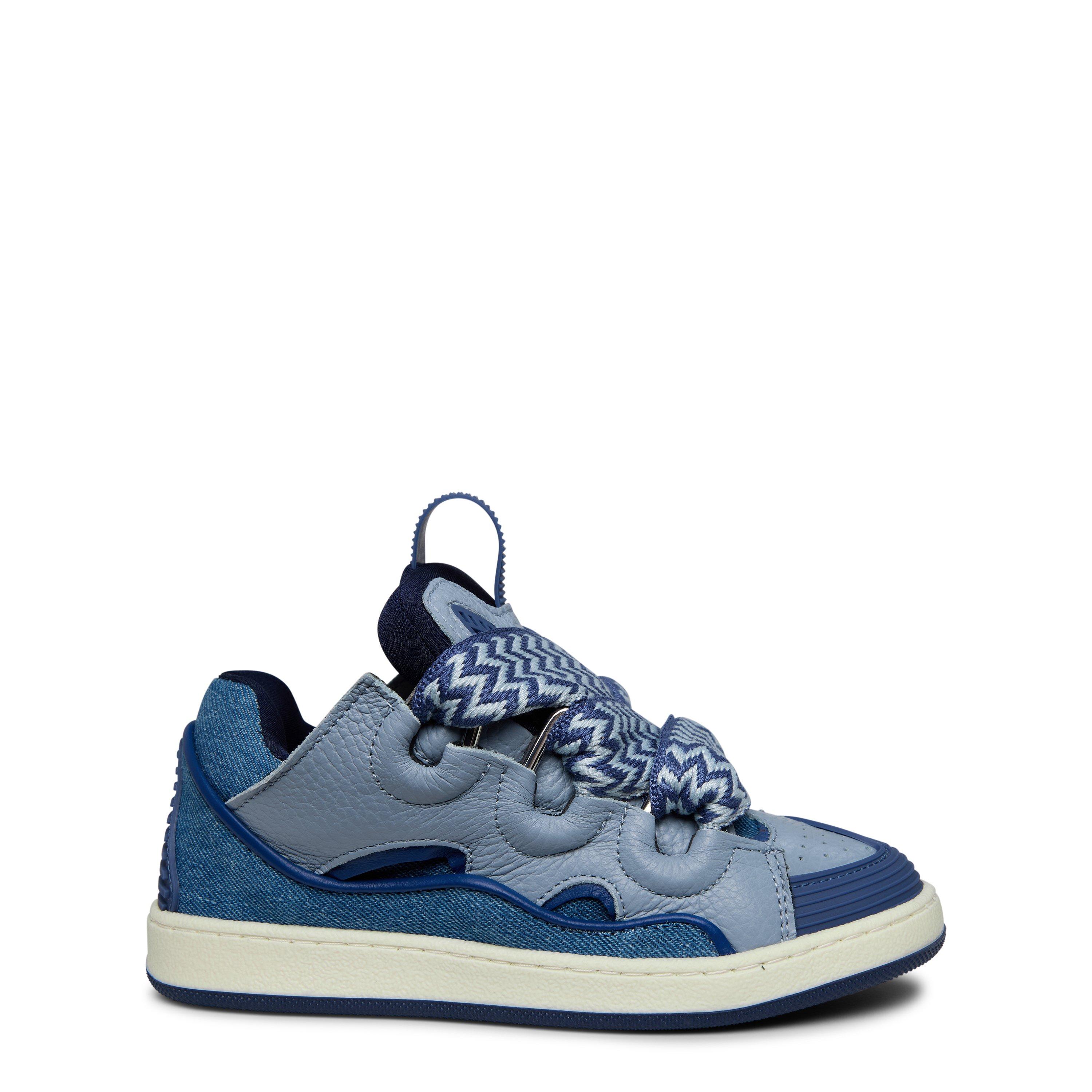 Denim blue - Lanvin - Curb Trainers Childrens - 1