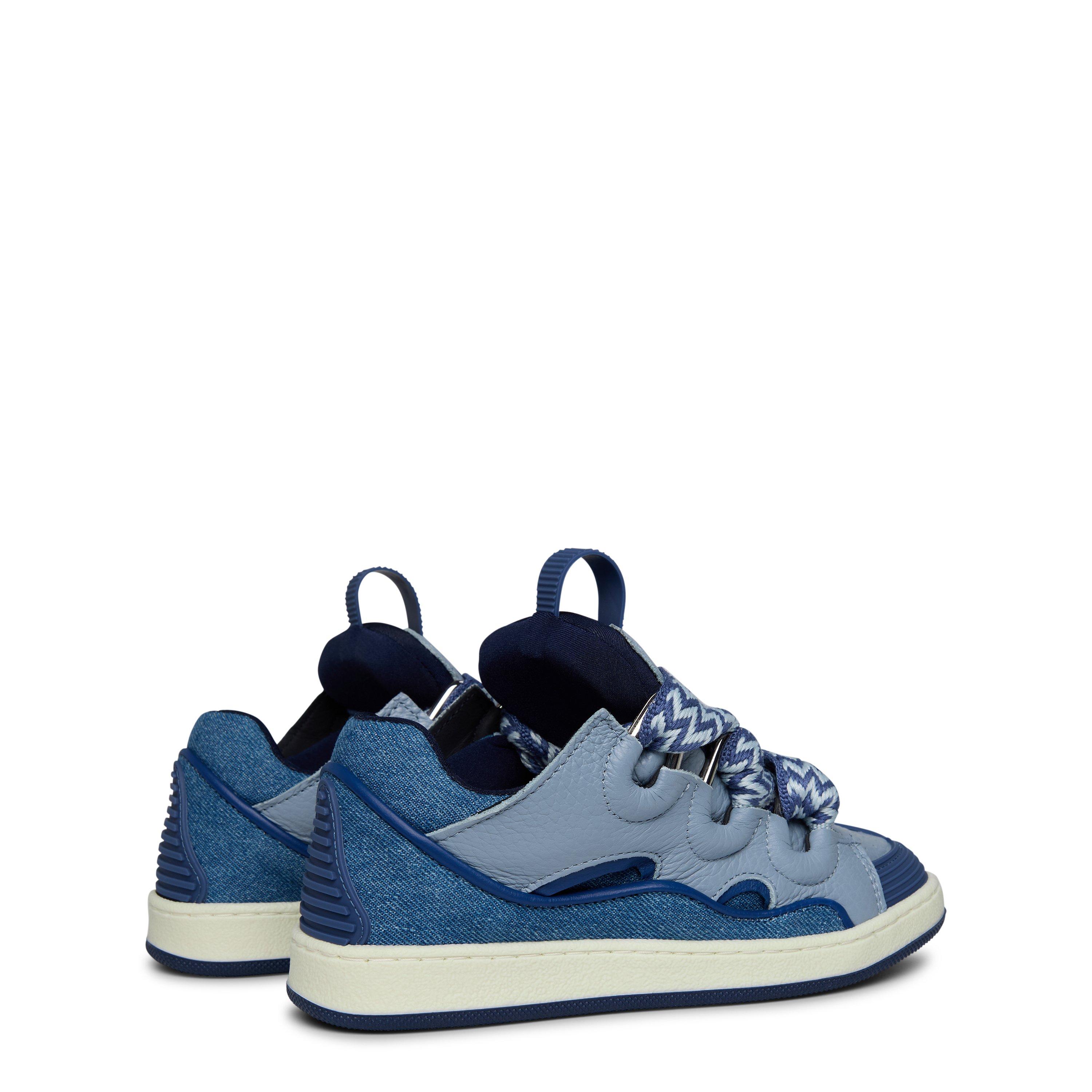 Denim blue - Lanvin - Curb Trainers Childrens - 4