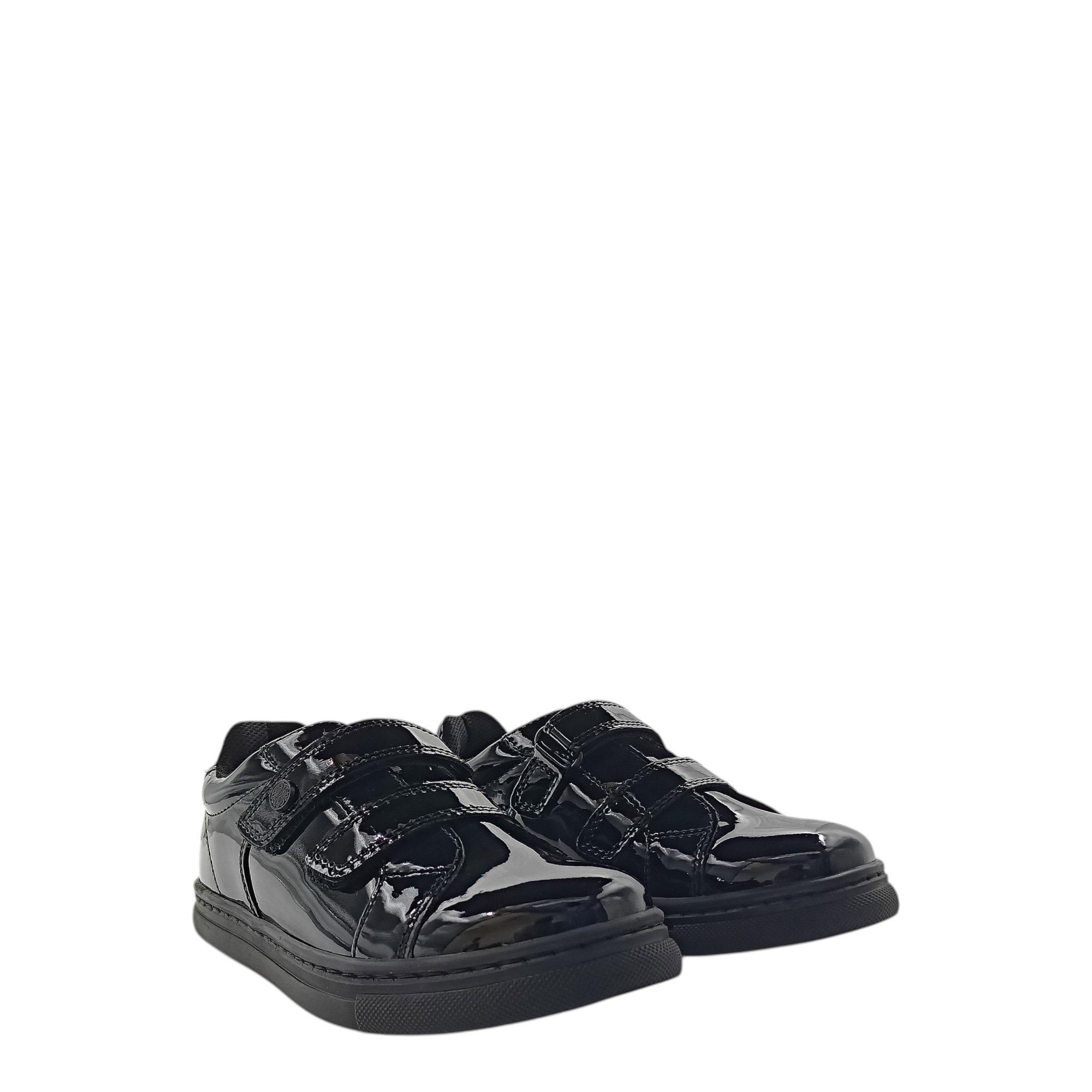 Black/Patent - Pretty Green - Moc Toe Formal Shoes - 3