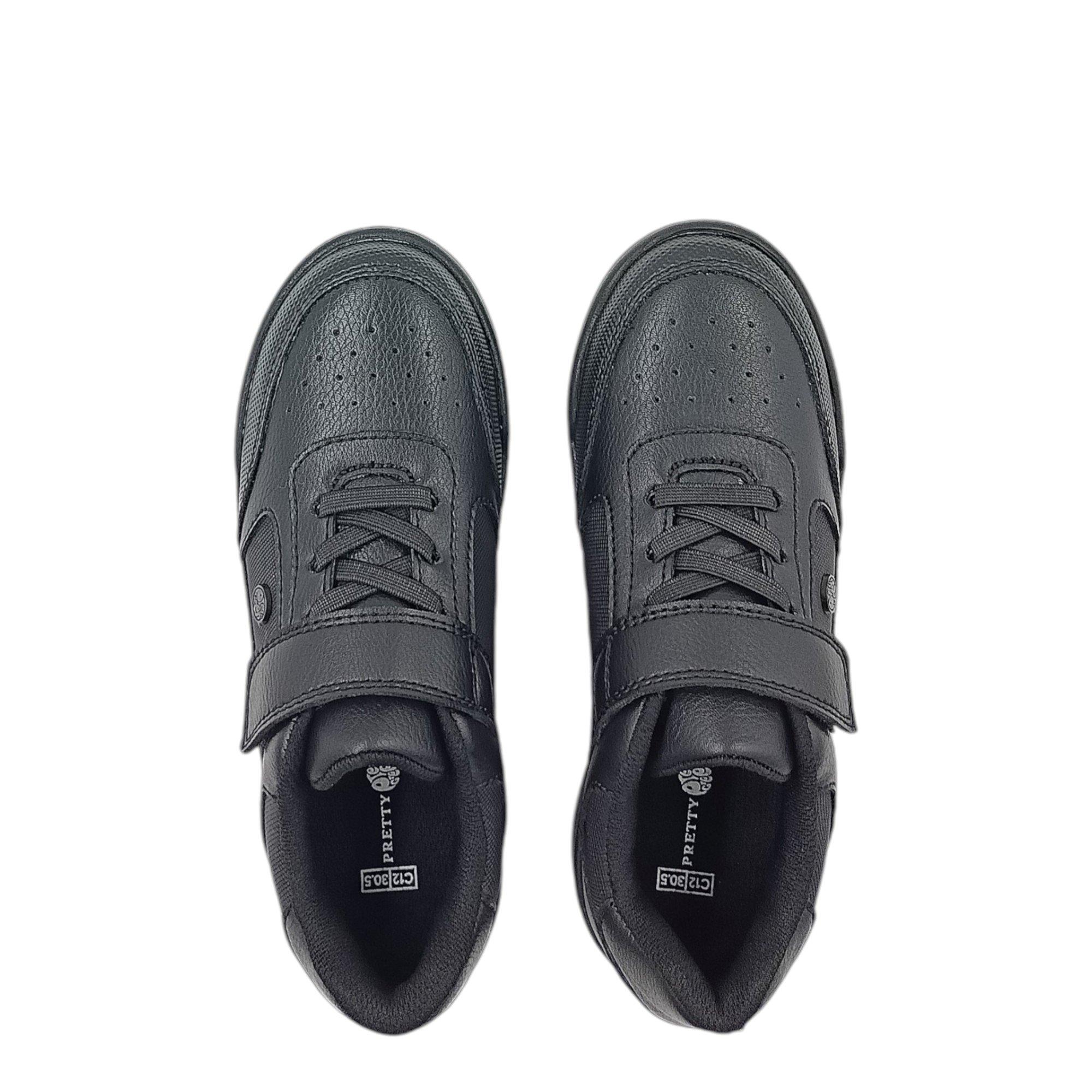 Black - Pretty Green - Kids' Welwyn Moc Toe Formal Shoes - 5