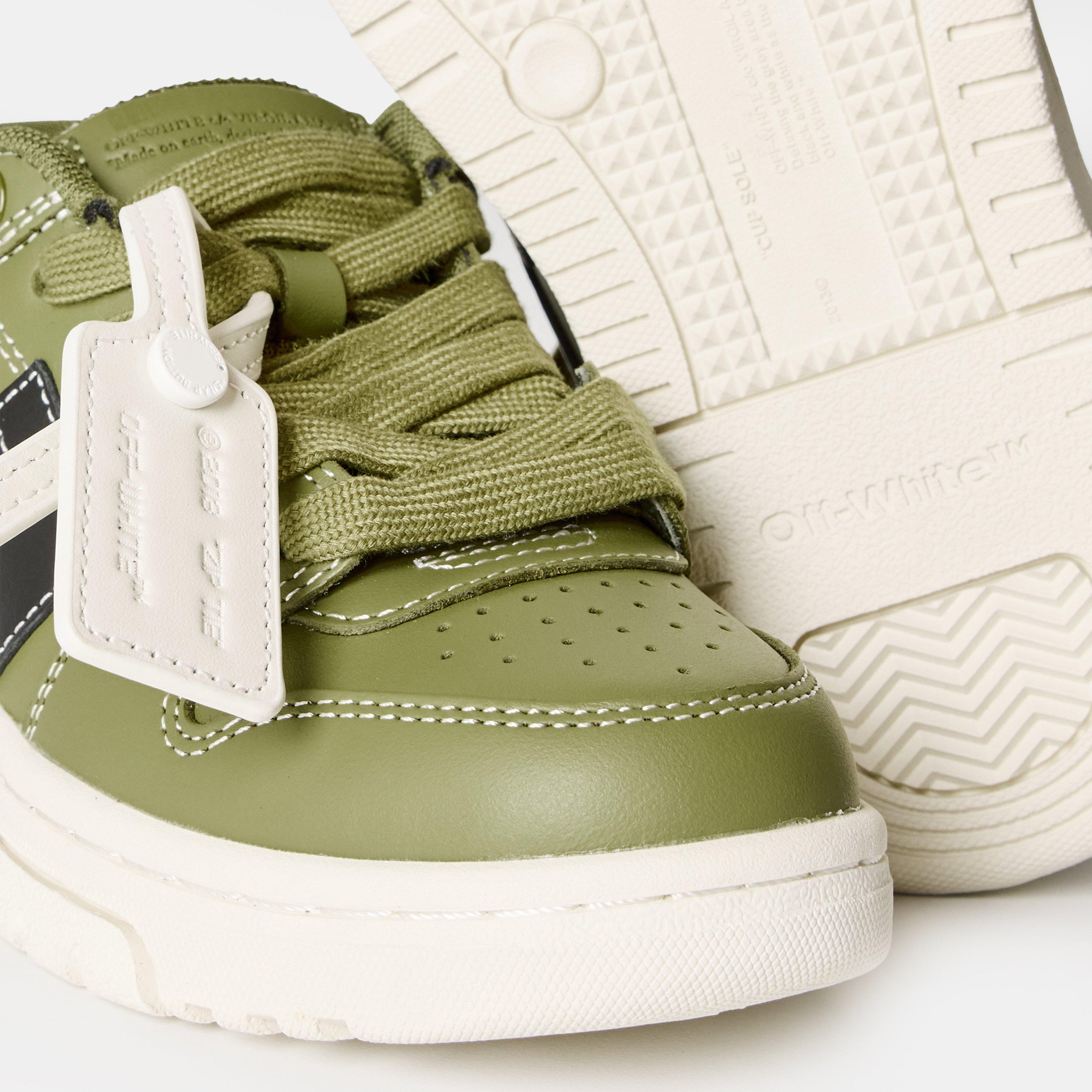 Green/Black - Off White - Kids Low Trainers - 3