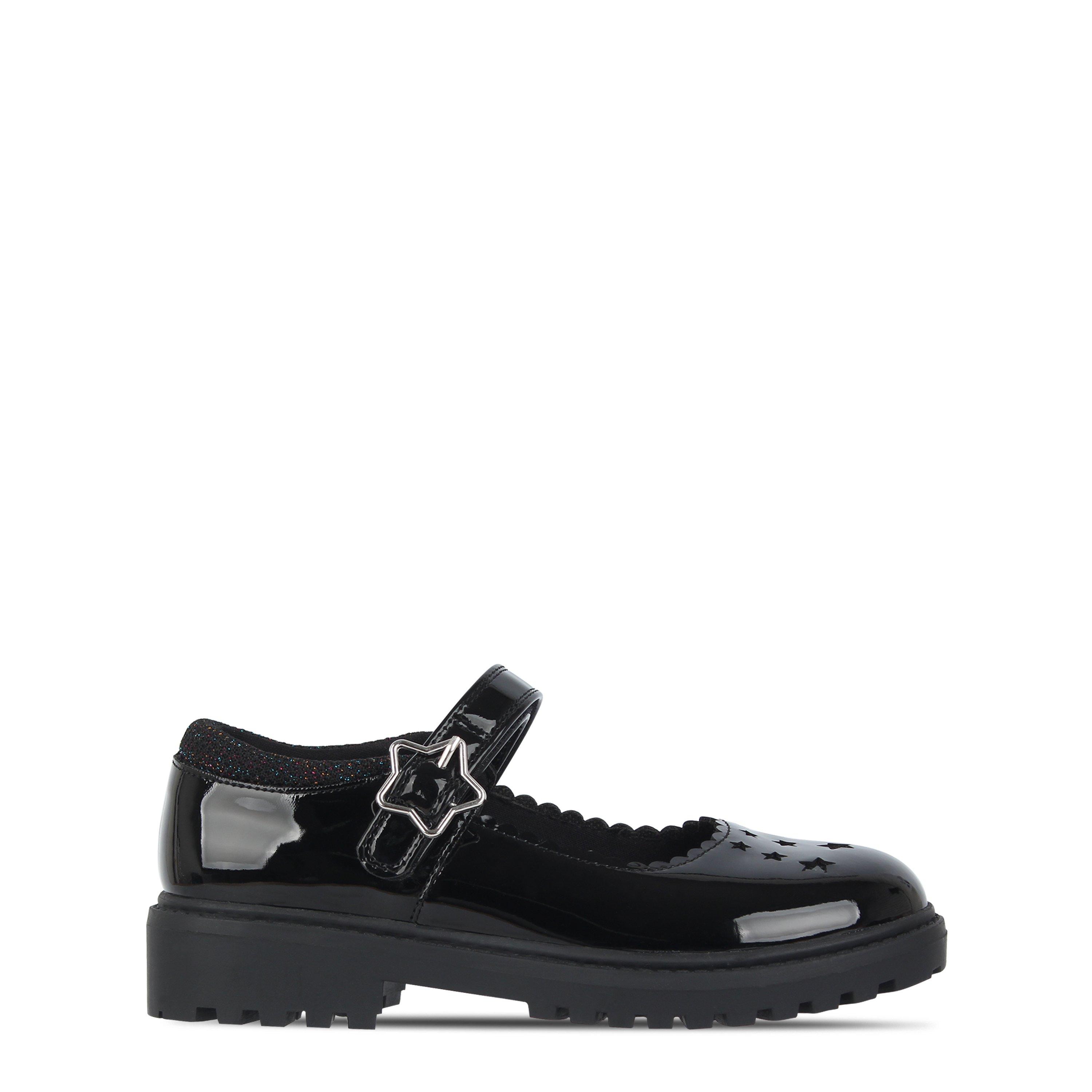 Miso Girls Kids' Star Mary Janes - Black/Patent - C11 (29)