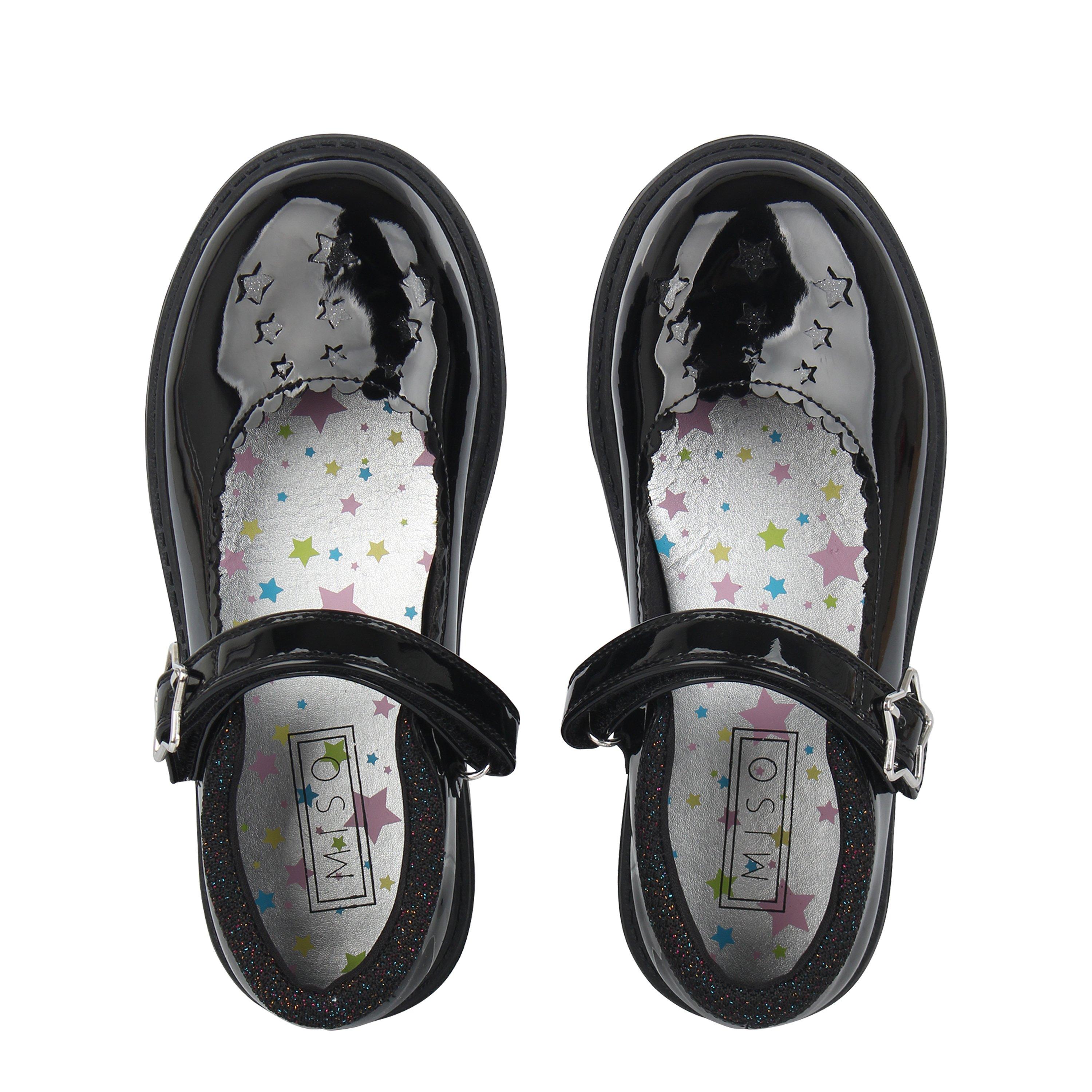 Zwart/Patent - Miso - Star Mary Janes - 5