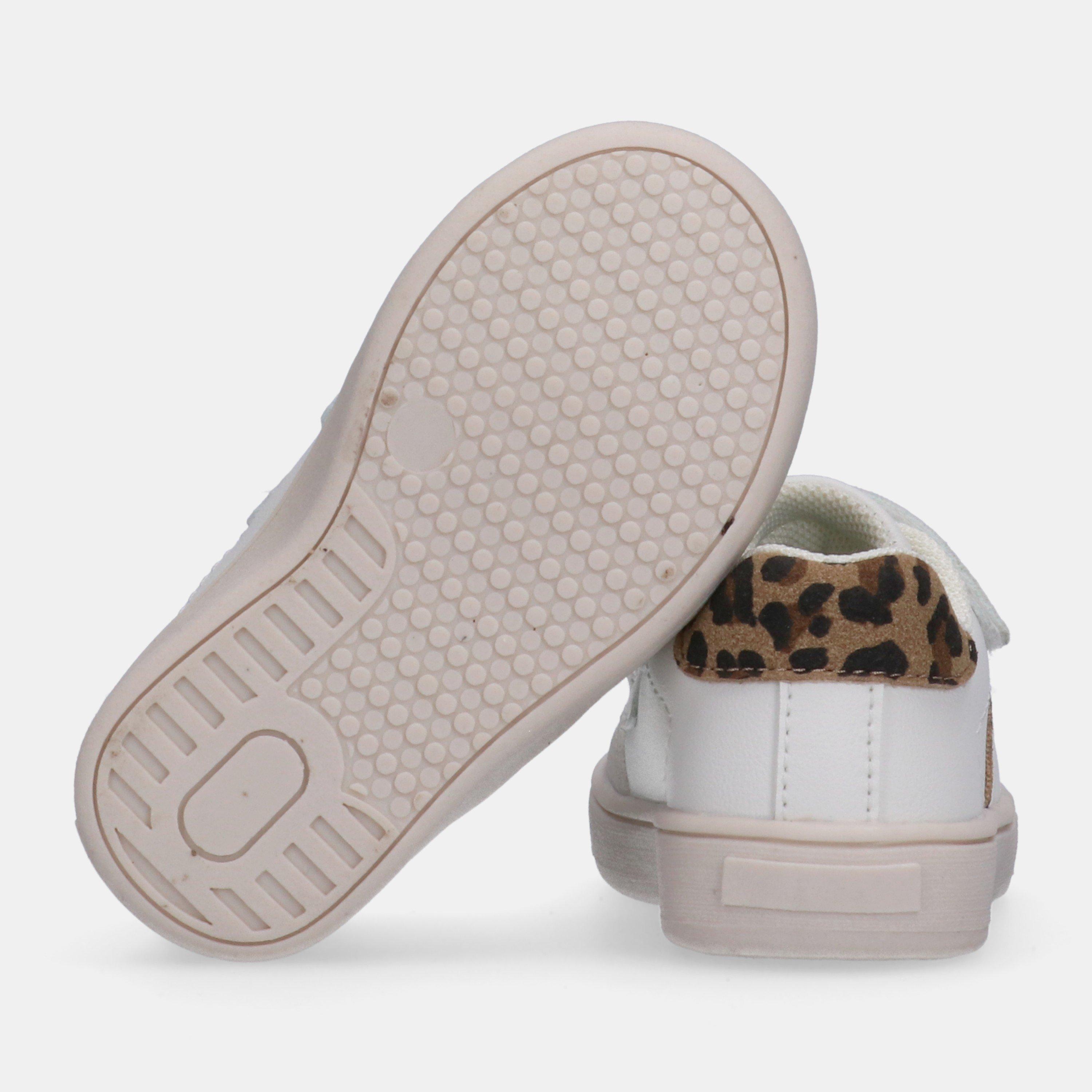Bianco/Leopardo - Tommy Hilfiger - Kids' Velcro Low-Top Trainers - 3