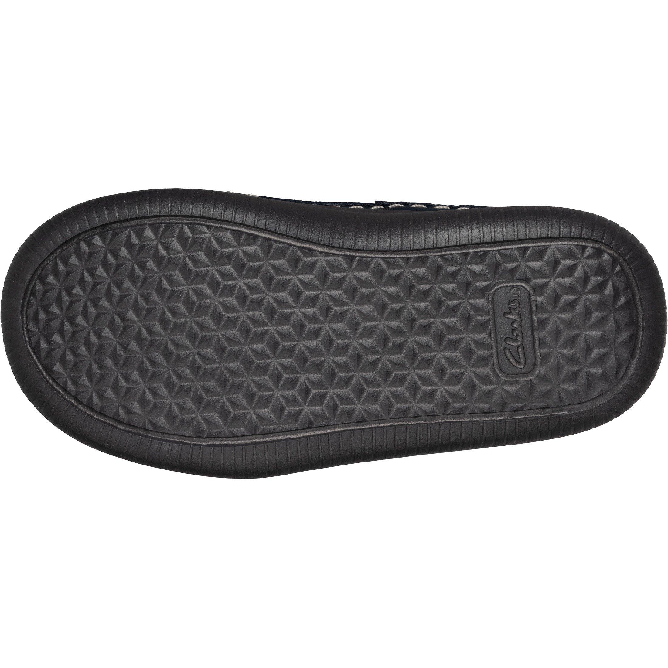 Navy Leather - Clarks - Crest Aero Low Trainers Infants - 7