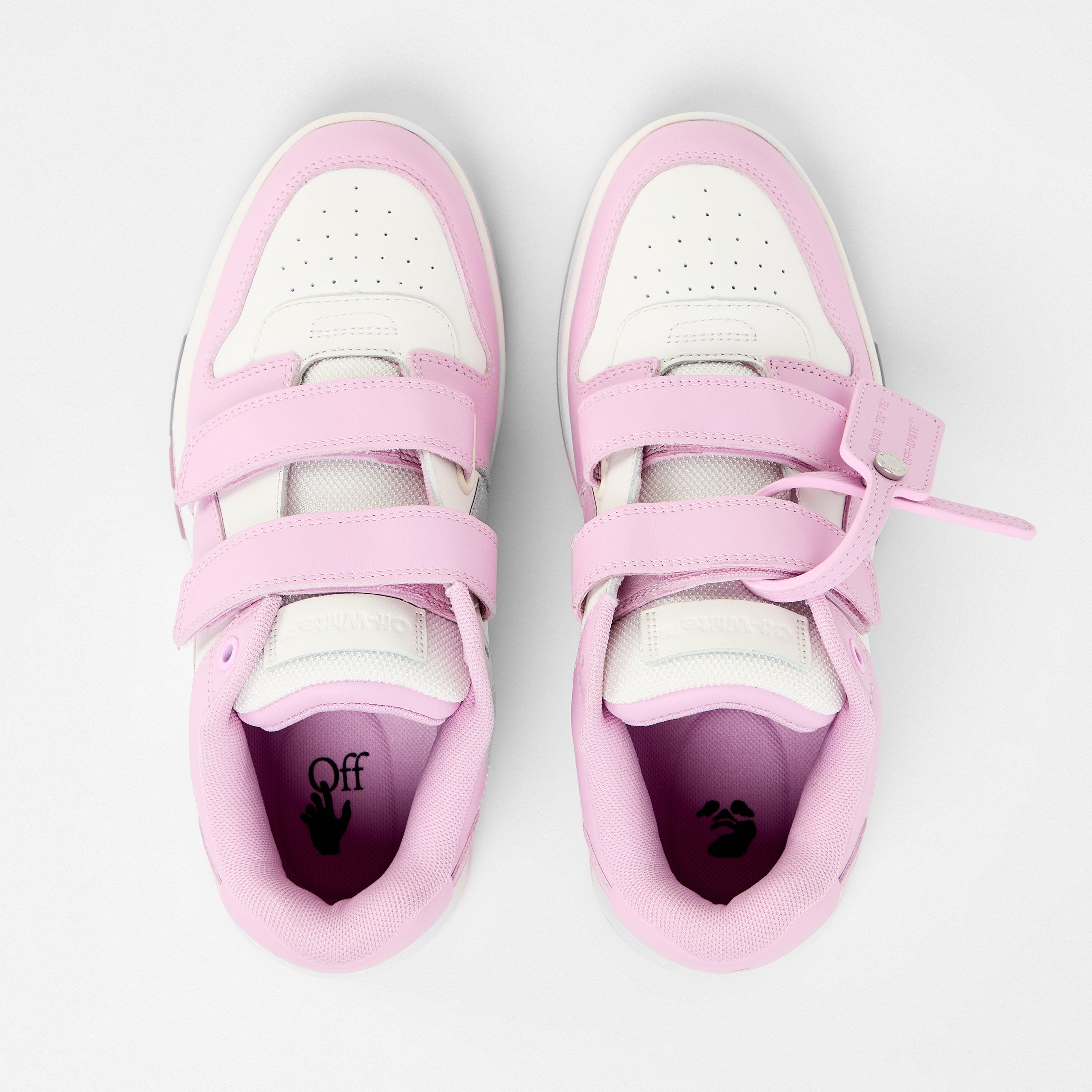 White/Pink - Off White - Kids Low Trainers - 4