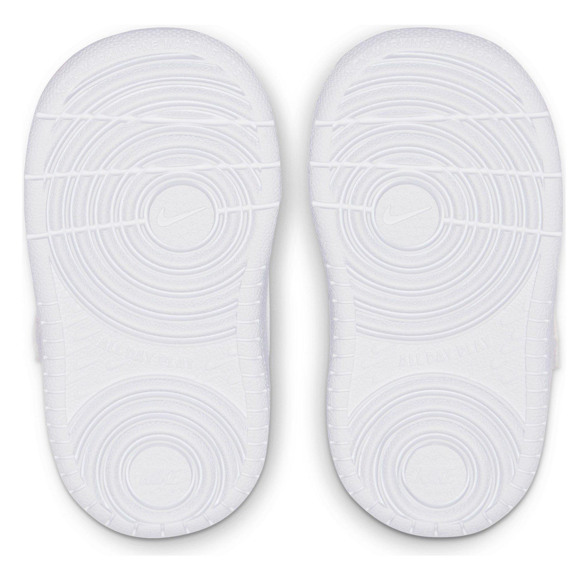 WHITE/WHITE-WHI - Nike - Court Borough Low 2 Baby/Toddler Shoe - 9