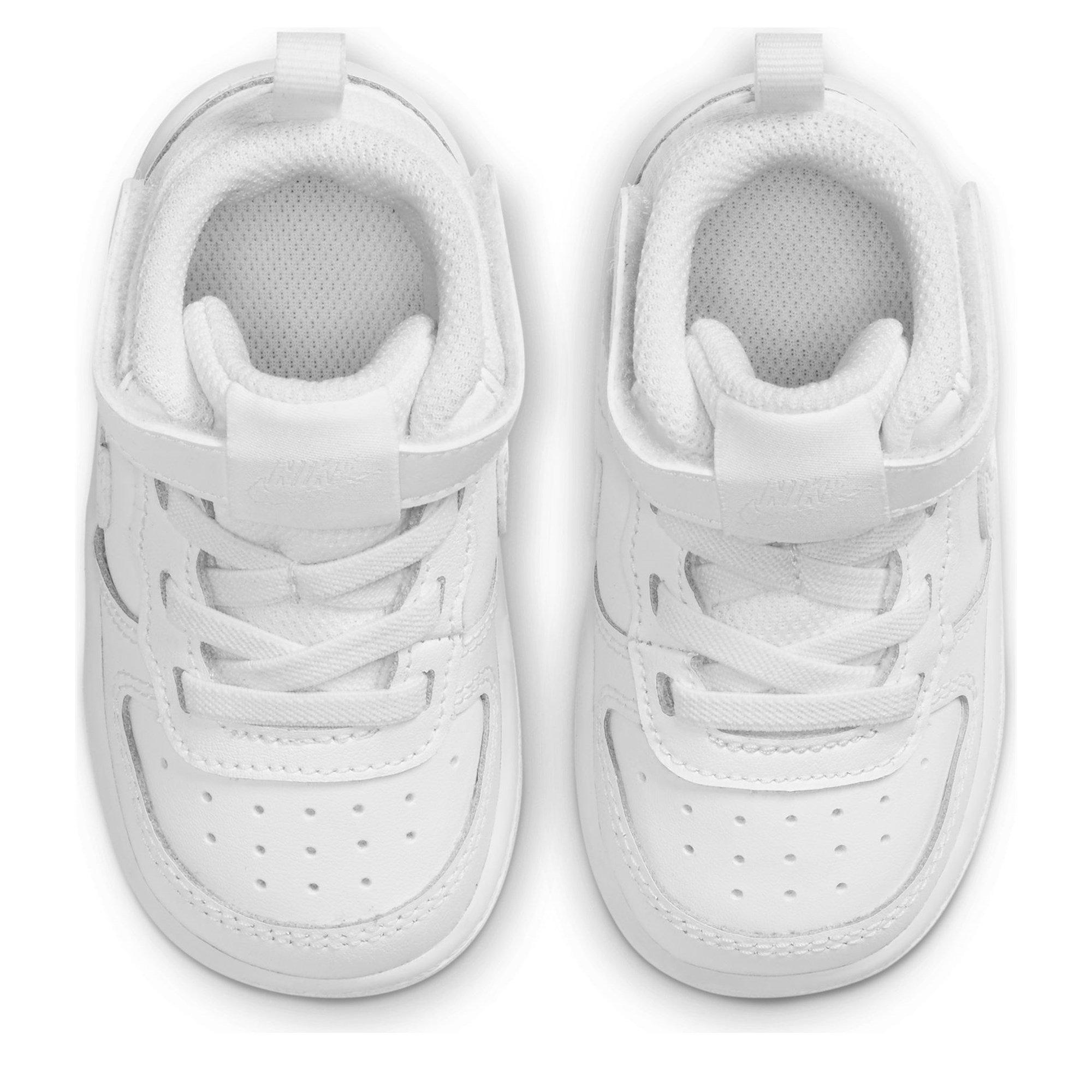 Drievoudig Wit - Nike - Court Borough Mid 2 Baby/Toddler Shoe - 3