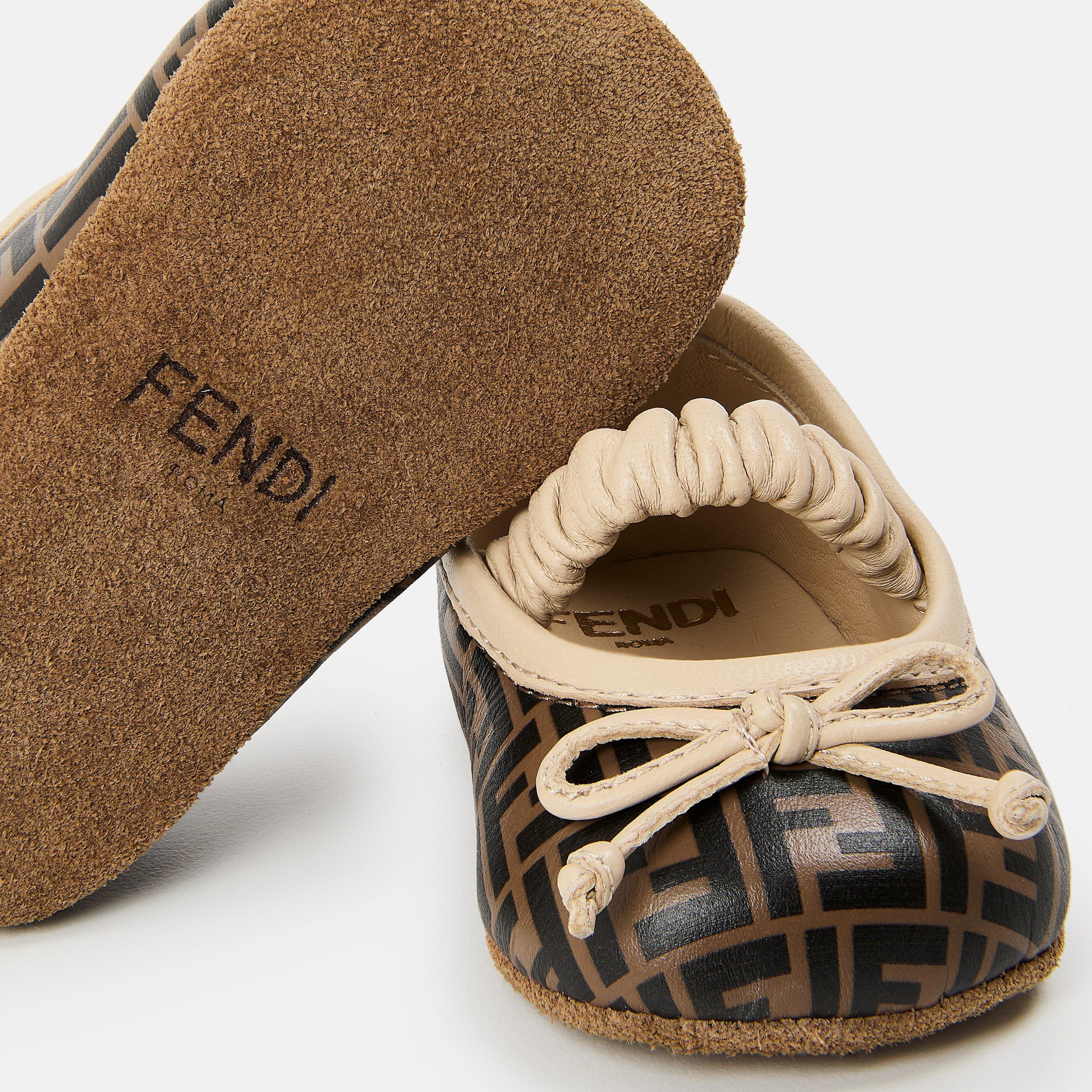 Tabacco F1R7O - Fendi - Kids' Ballet Pumps - 3