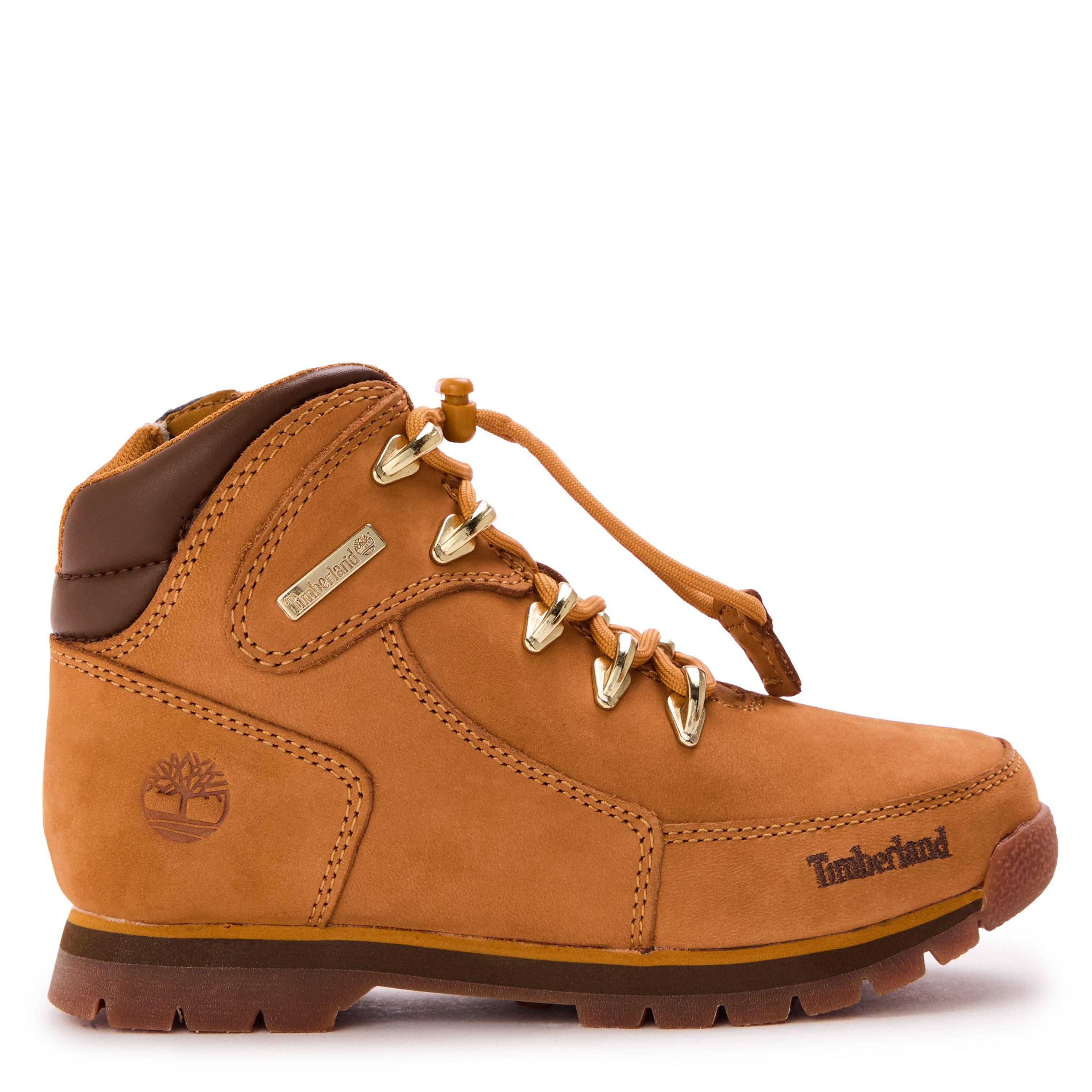 Timberland  Kids ' Mid Bungee Flat Ankle Boot - Wheat - 1.5 (33.5)