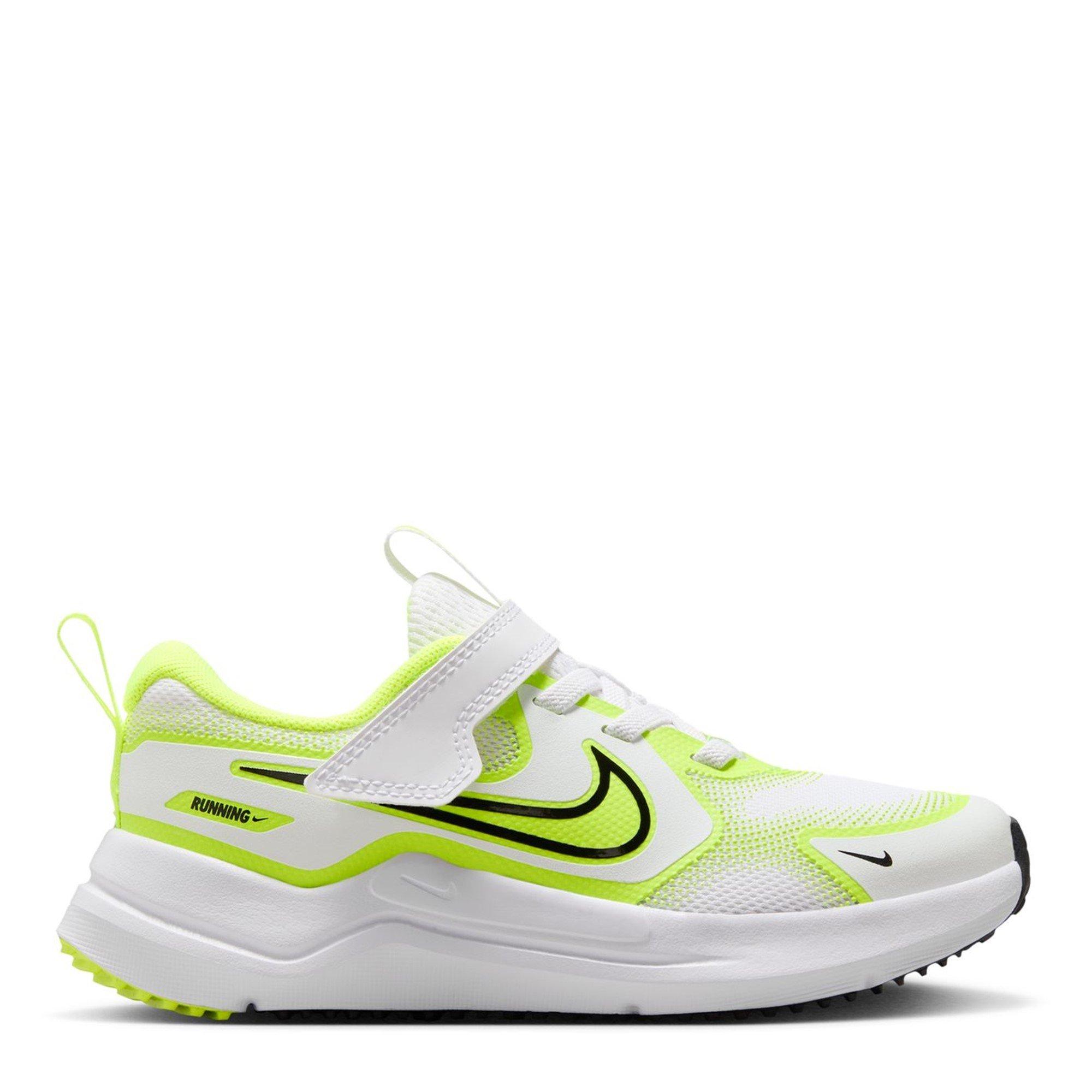 Nike Boys Cosmic Runners Childrens - White/Volt - C10 (27.5)