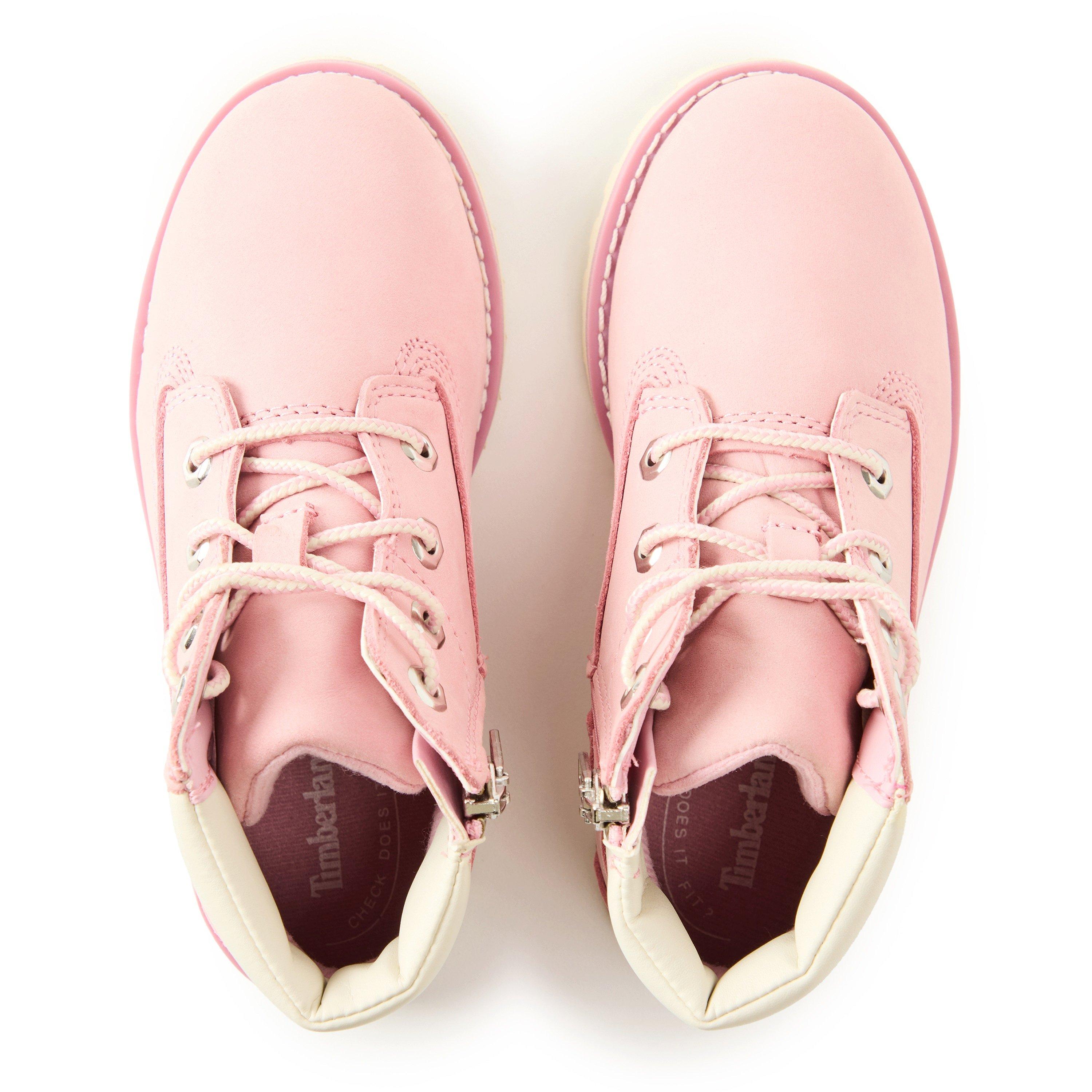 Pink Nectar - Timberland - Timberland Pokey Pine Mid Lace Up With Zip Boo - 3