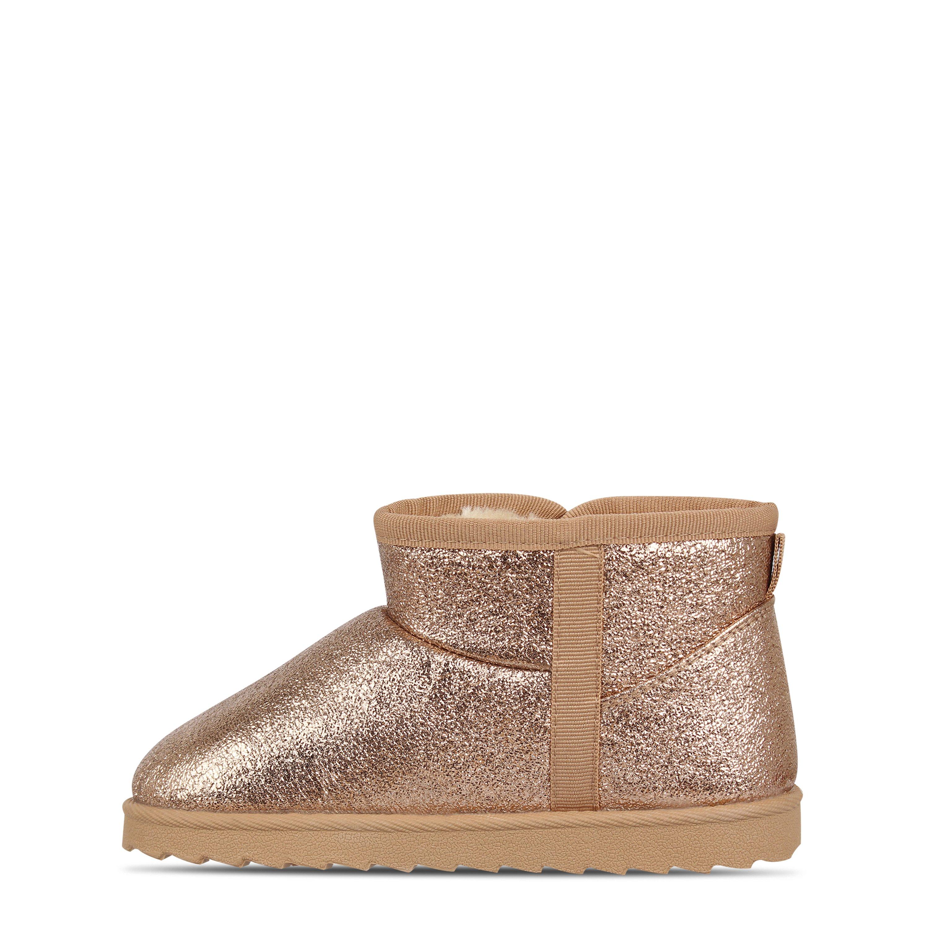 Rose Gold - Miso - Kids'  Slippers Faux Fur Boot Slippers - 2