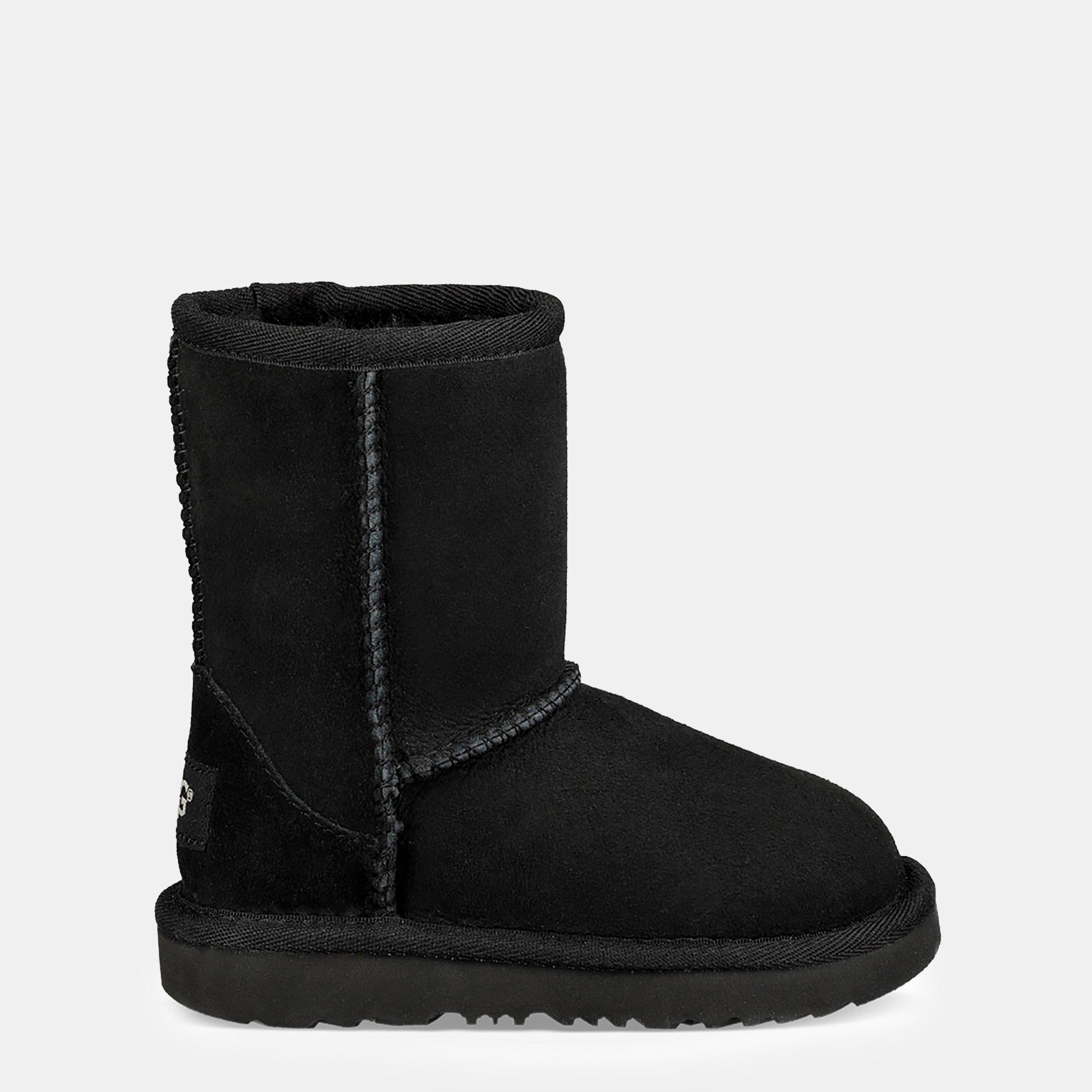 Black - Ugg - Girls' Classic II Snug Boots - 1
