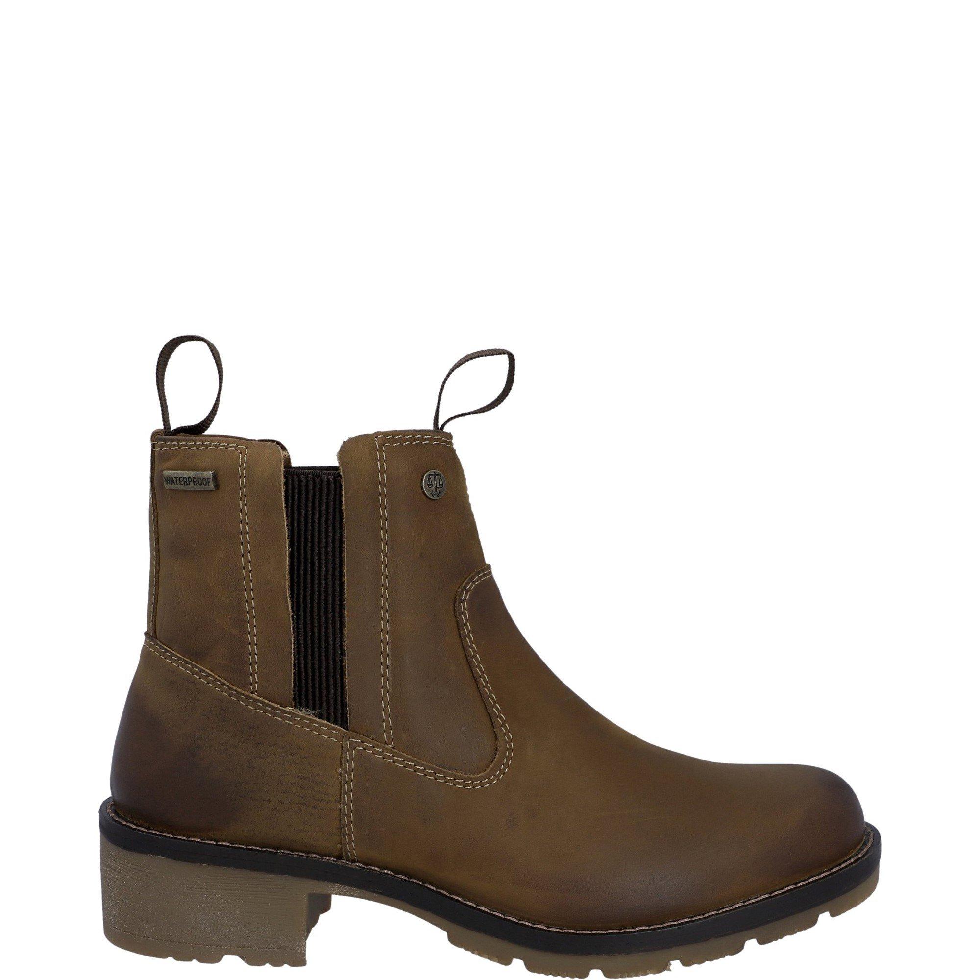 Hunter Women's Tan Skye Dealer Boot In | : Size 4 - Image 4