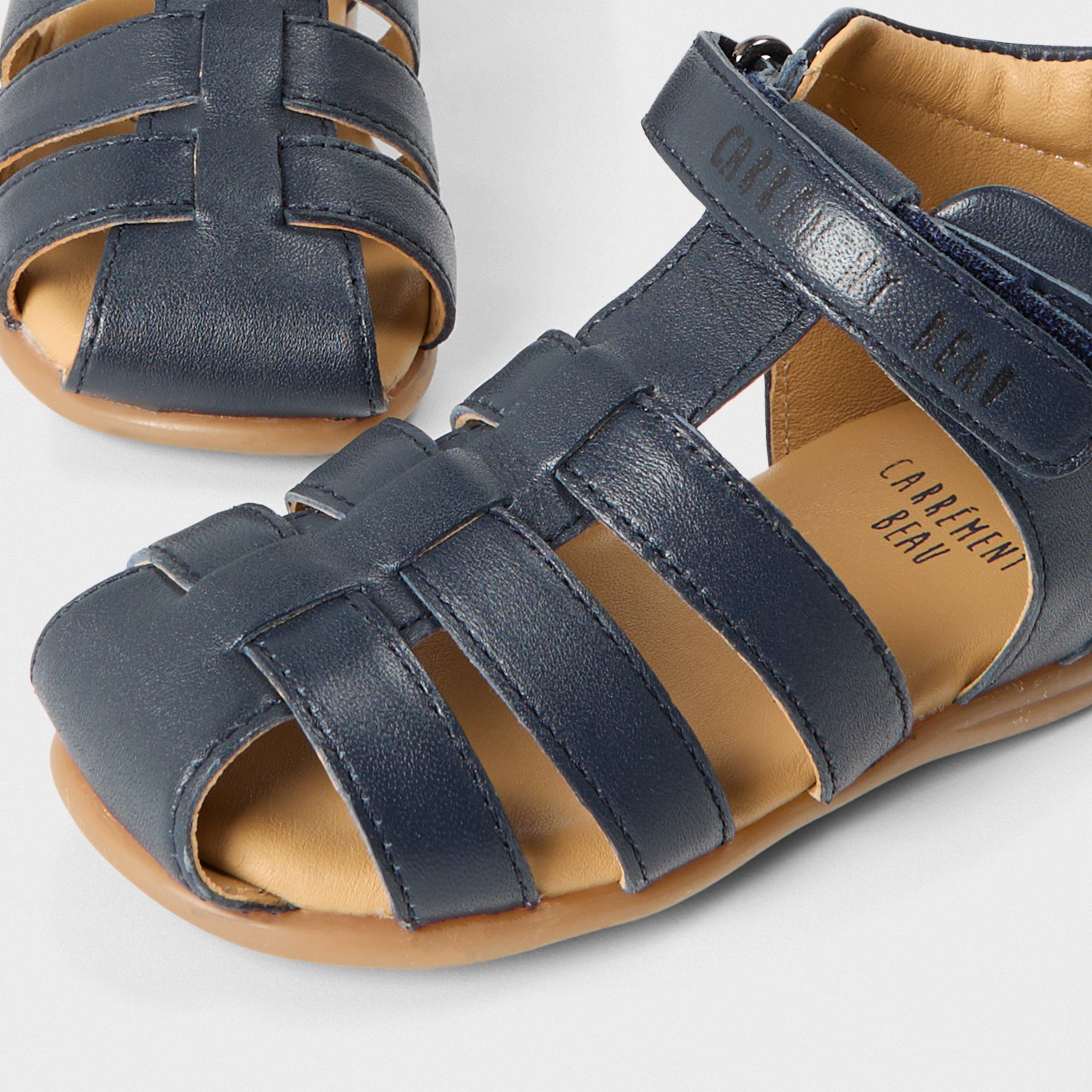 Blue - Carrement Beau - Flat Ankle Boot - 3