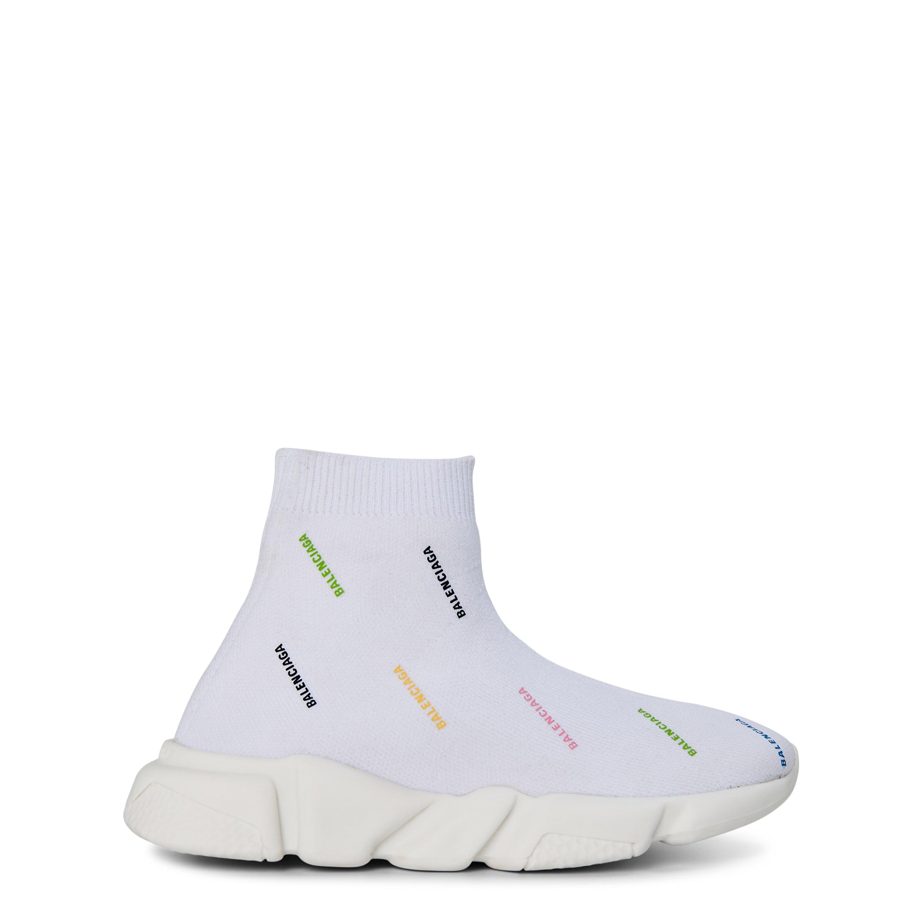 Balenciaga Speed Sock Trainers - White Multi - Size 11C-11.5C