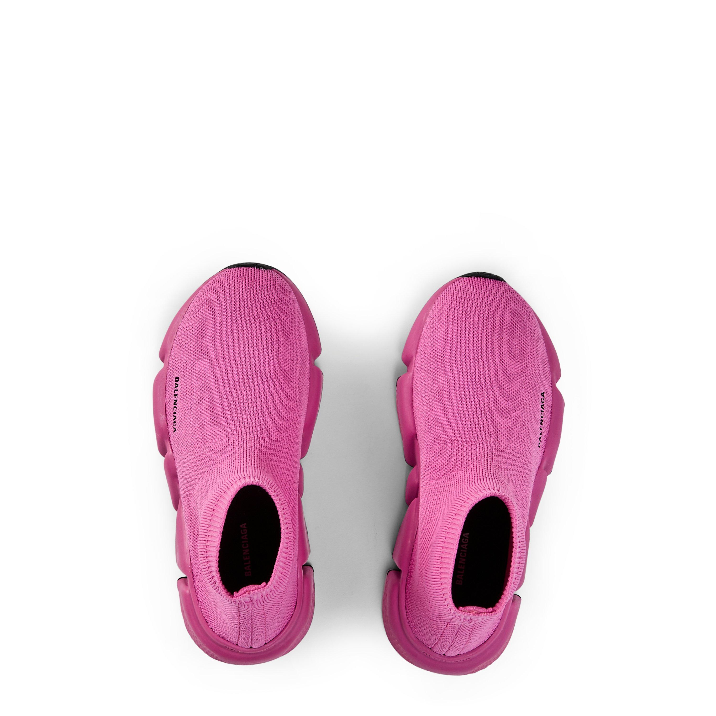 Pink/Black - Balenciaga - Speed Sock Trainers - 5