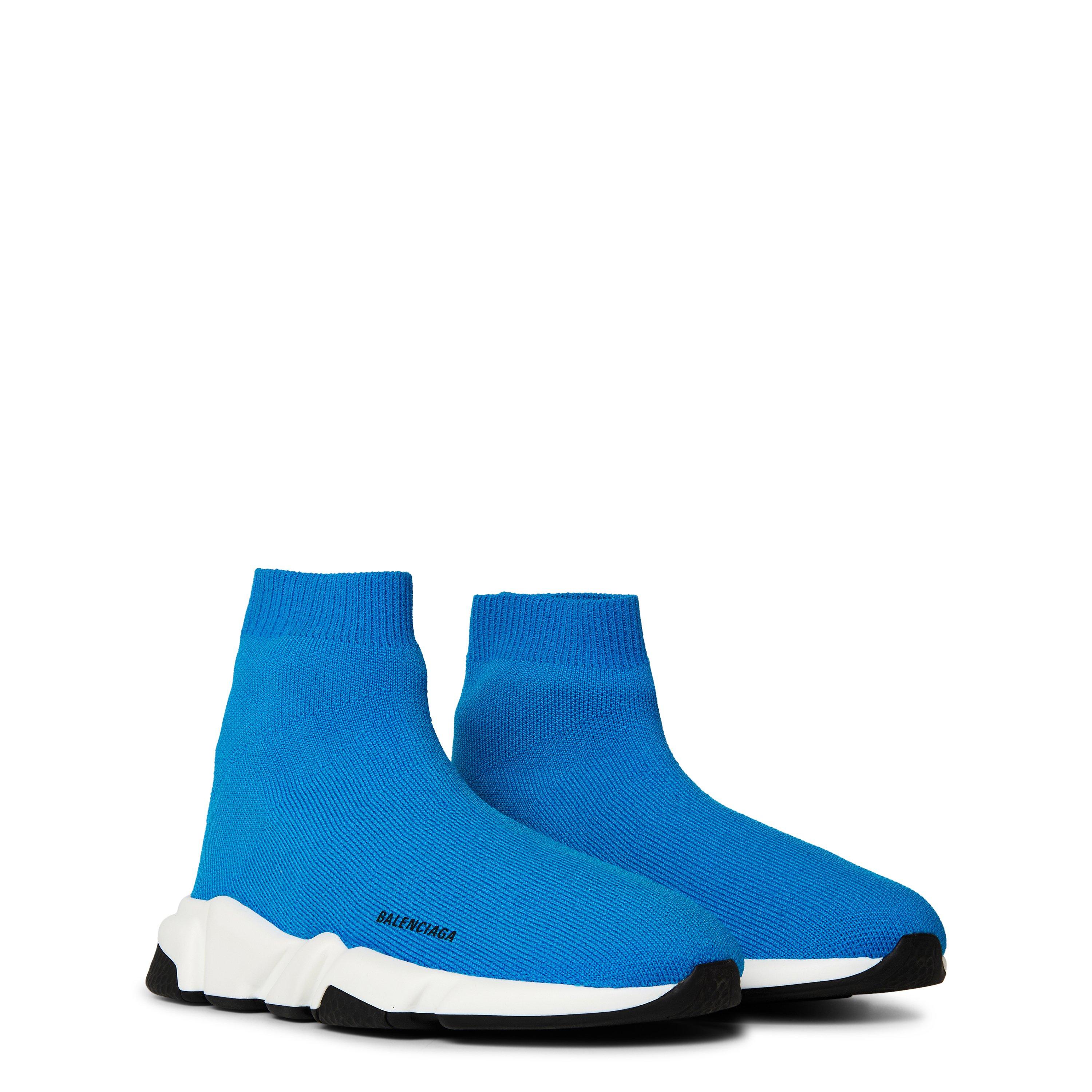 Az Blue/White - Balenciaga - Speed Sock Trainers - 3